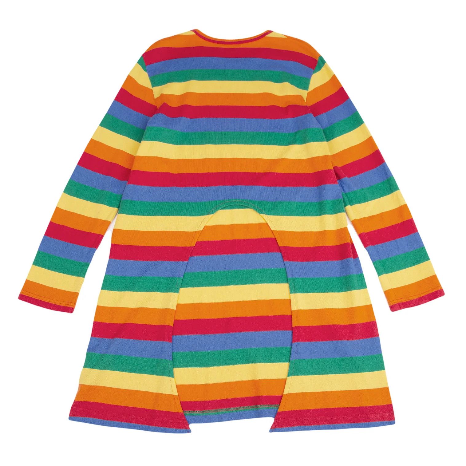 Comme des Garcons Homme Plus Back Cutting Stripe Long Sleeve T-Shirt Multi S Size US S / EU 44-46 / 1 - 1 Thumbnail