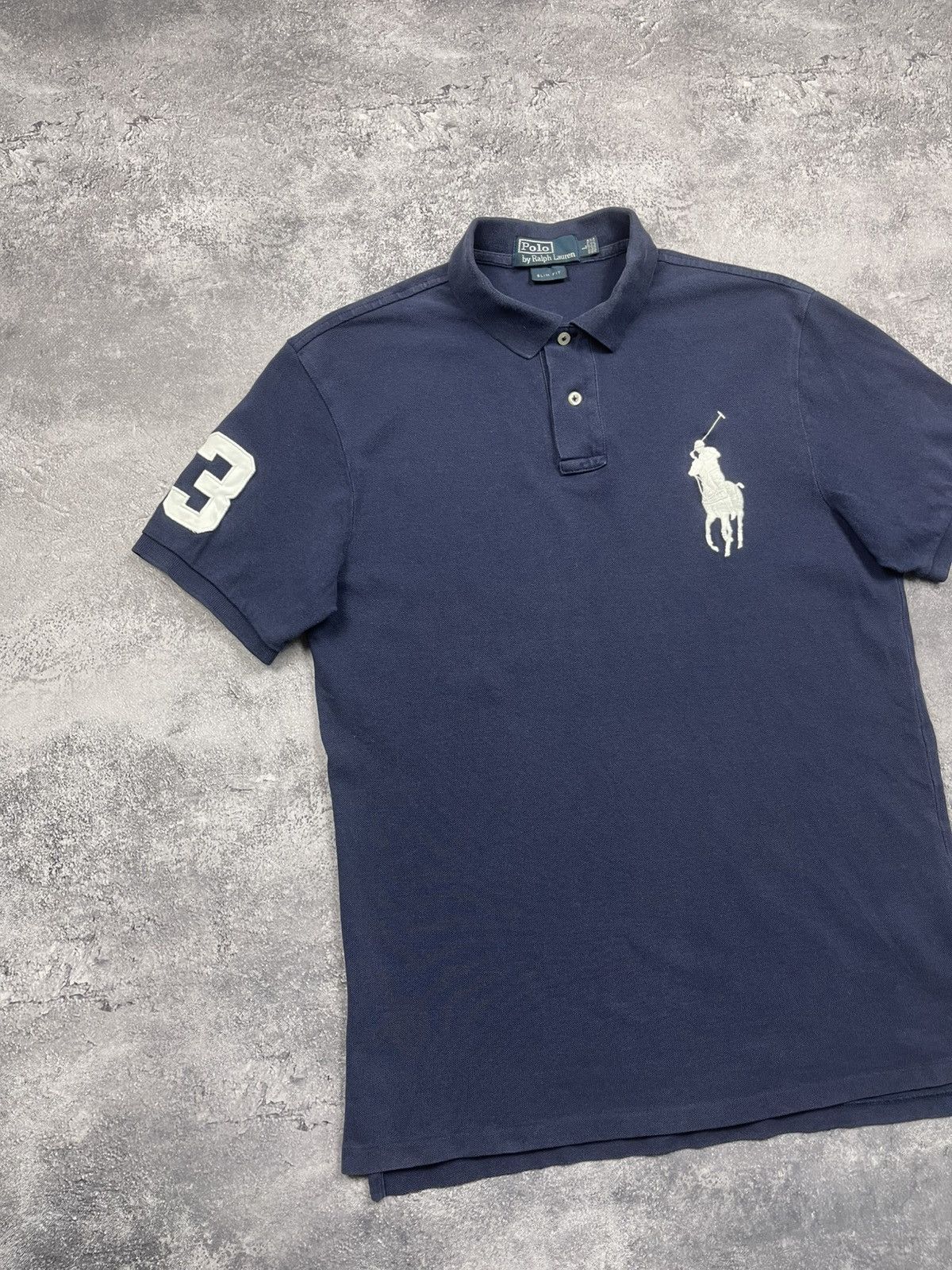Polo Ralph Lauren Vintage Polo Ralph Lauren #3 Big Logo Polo T-Shirt PRL Y2K Size US L / EU 52-54 / 3 - 5 Thumbnail