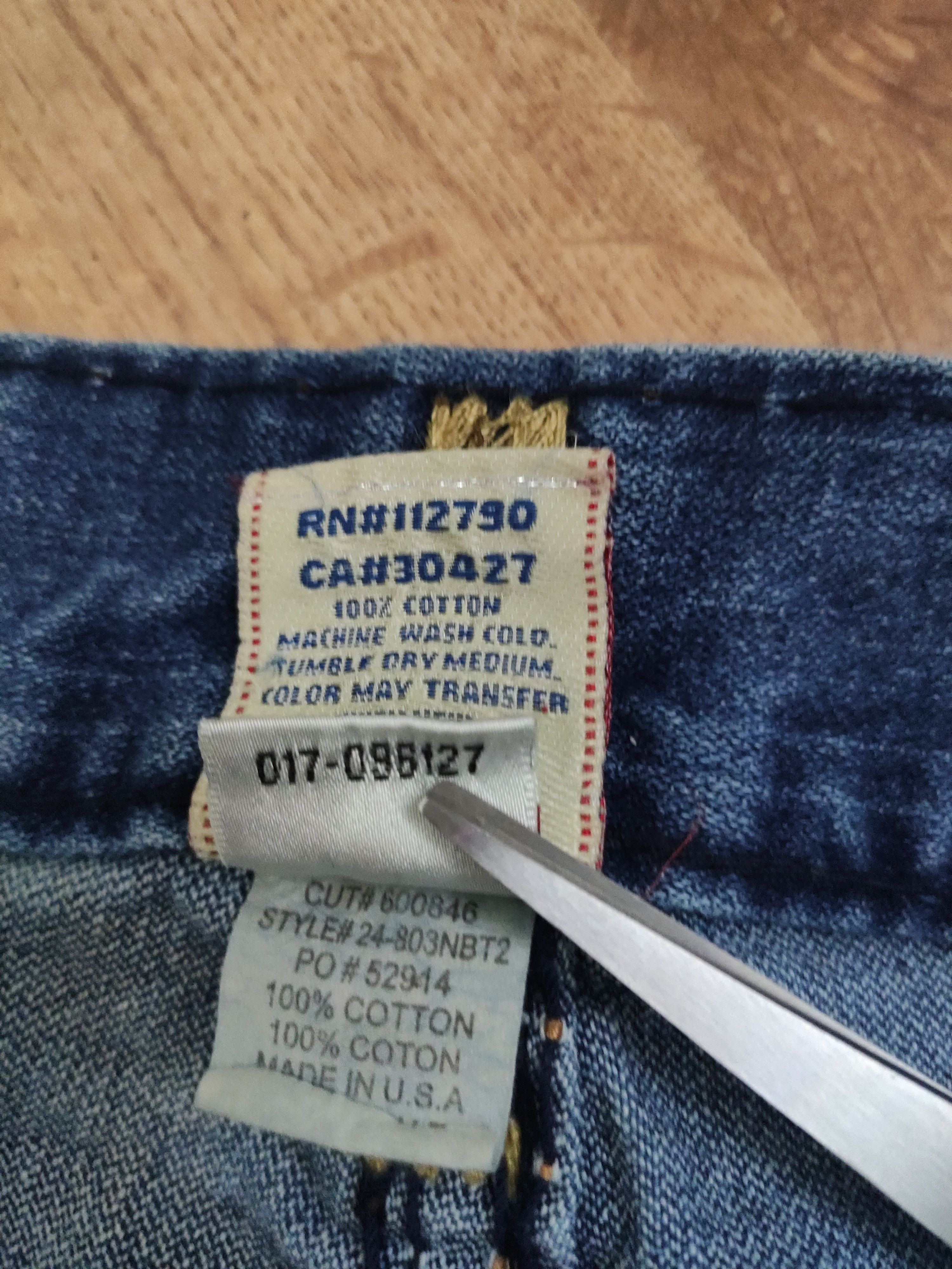 True Religion × Vintage Men's vintage Y2K True Religion Billy Super T size 34/33 Size US 34 / EU 50 - 10 Thumbnail