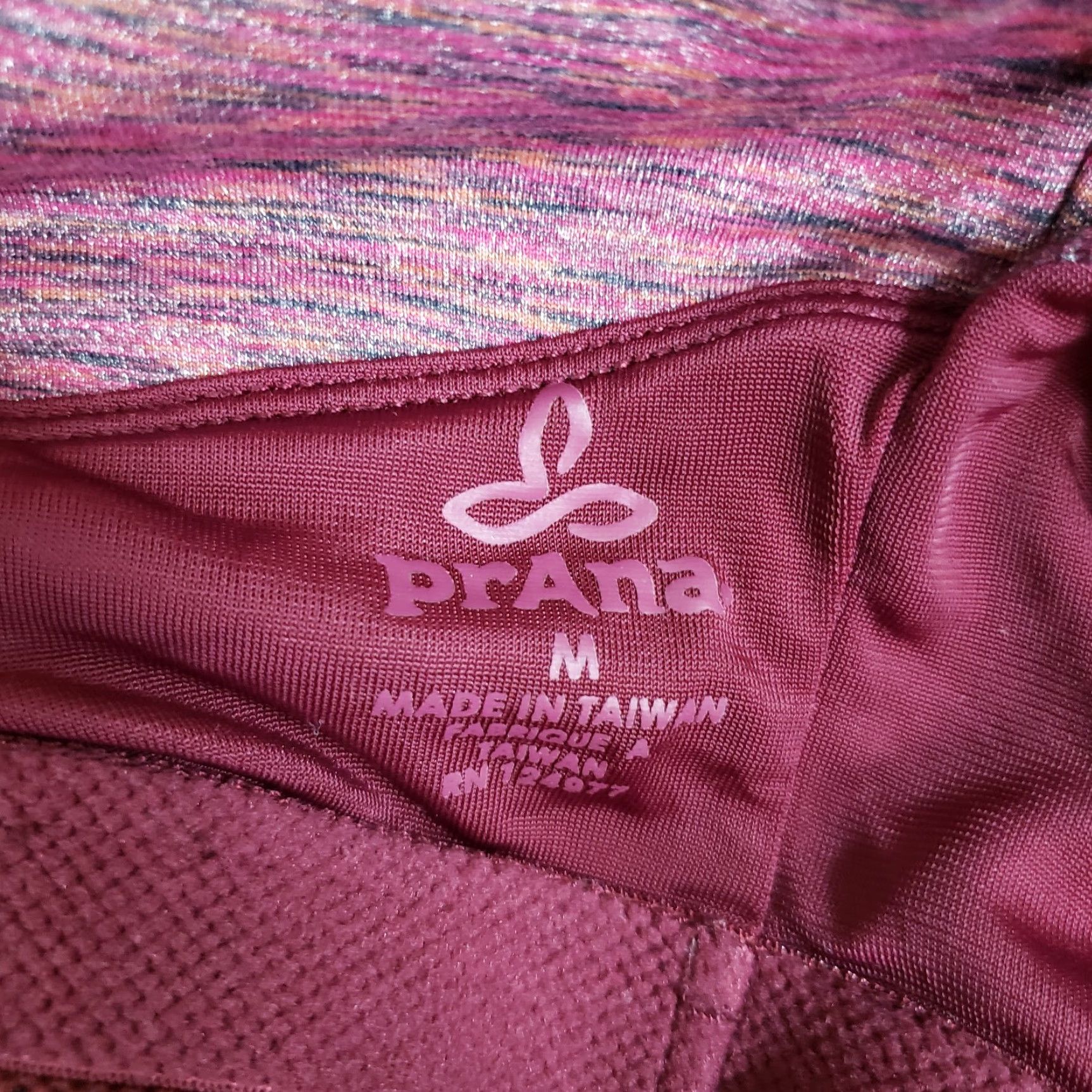 Prana prAna Womens Tank Top M Maroon Scoop Neck Cut Outs Shirt Sleeveless Activewear Womens 90s? Size M / US 6-8 / IT 42-44 - 6 Thumbnail