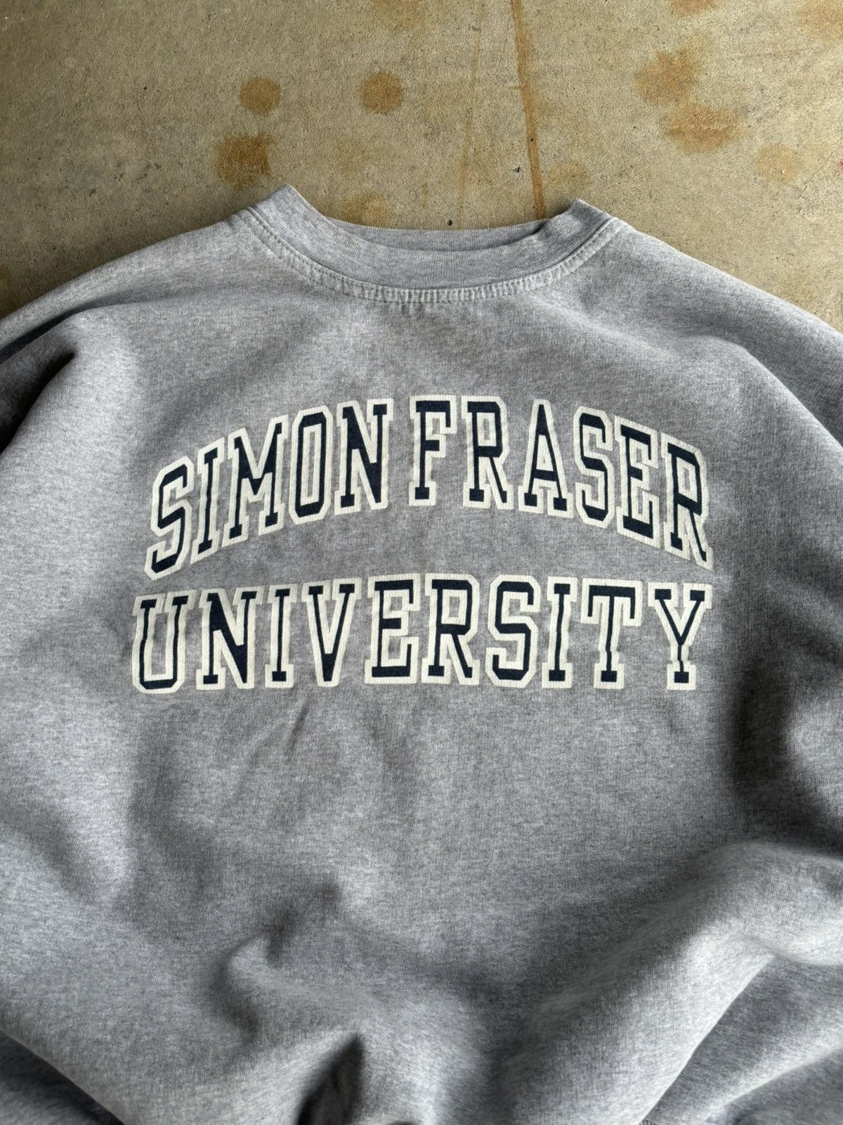 Russell Athletic Vintage Simon Fraser Russell Athletic Crewneck Boxy Sweater Size US L / EU 52-54 / 3 - 3 Thumbnail