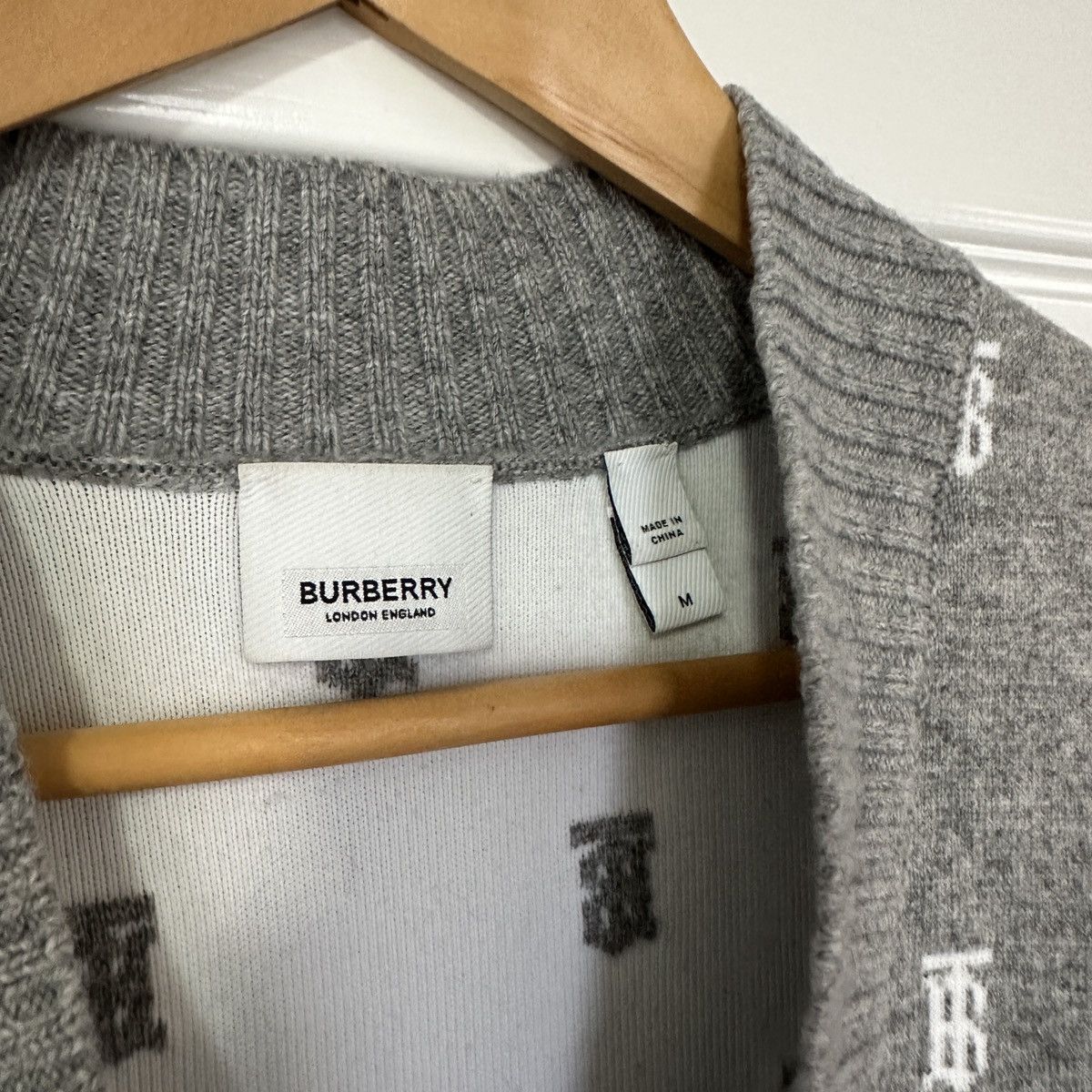 Burberry Burberry logo cardigan Size M / US 6-8 / IT 42-44 - 4 Thumbnail