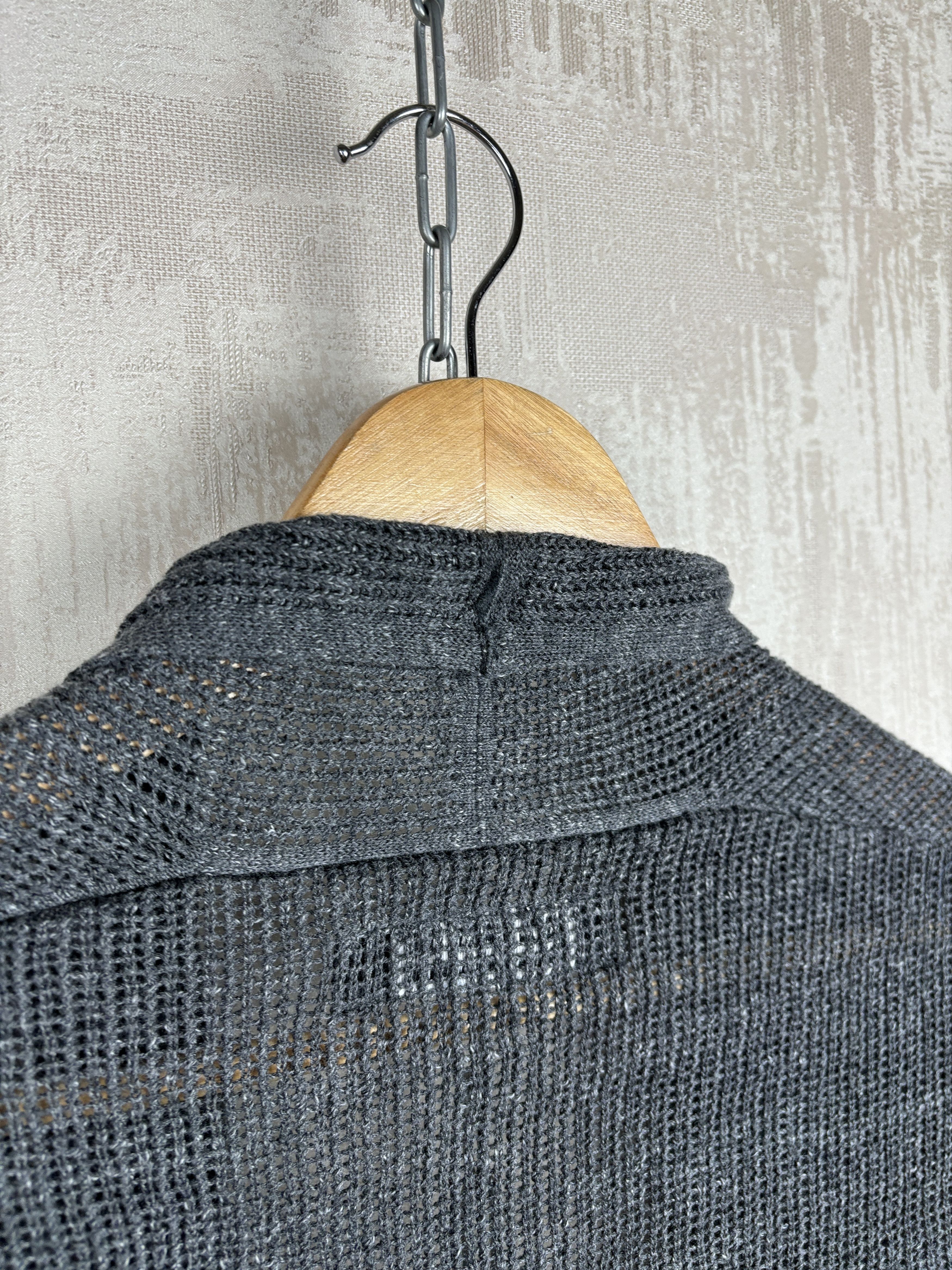 Allsaints AllSaints Dyle Cardigan Mesh Cotton Size US S / EU 44-46 / 1 - 13 Thumbnail