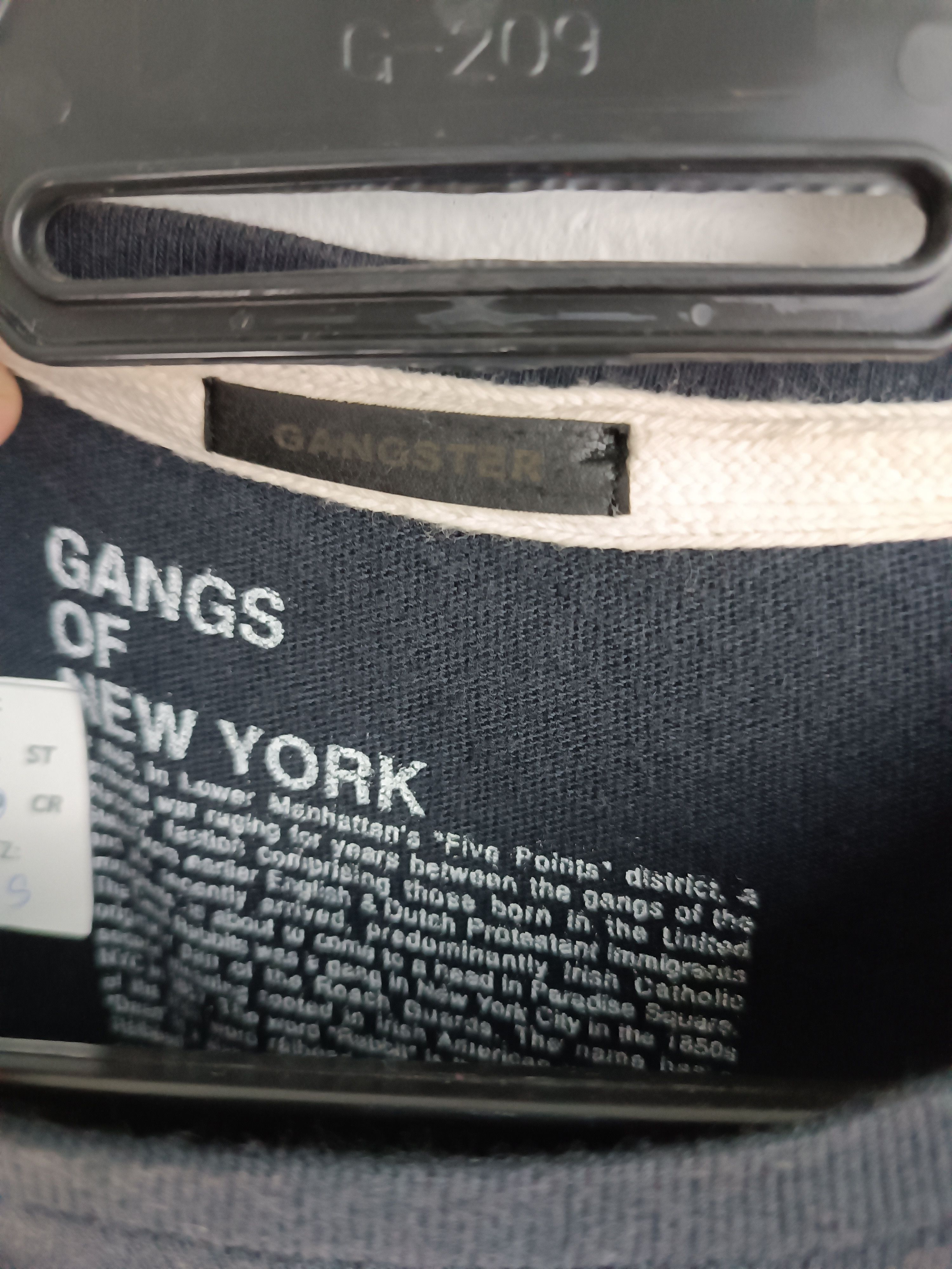 Vintage VINTAGE FADED LIFE GANGS OF NEW YORK TEE VERY RARE Size US S / EU 44-46 / 1 - 7 Thumbnail