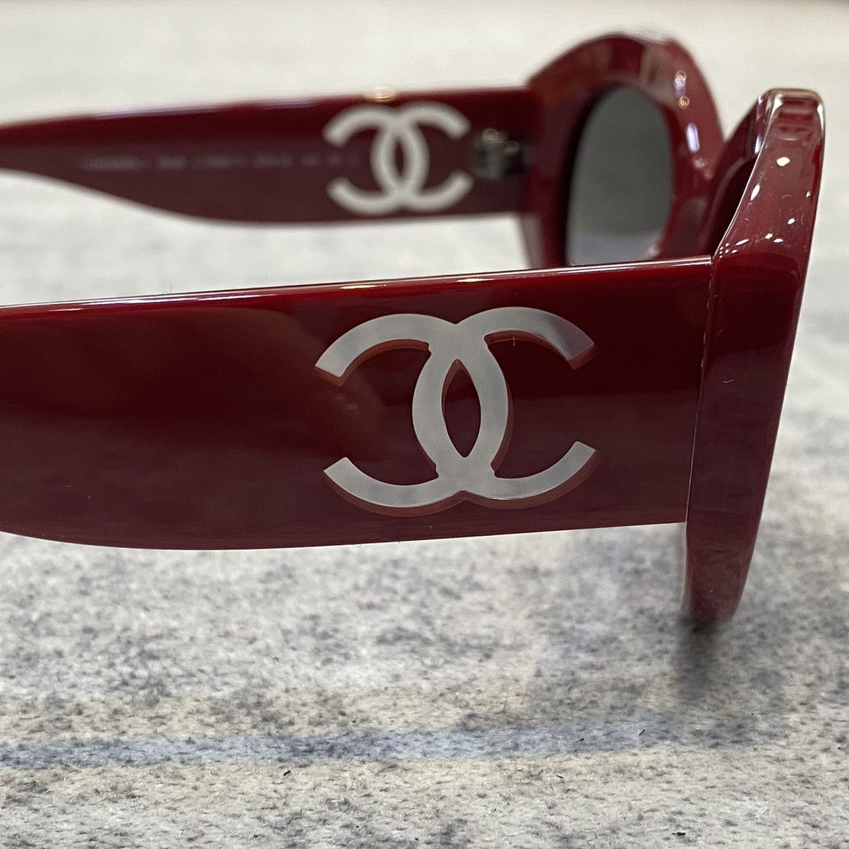 Chanel CHANEL 0CH5528 175971 RED GREY Size ONE SIZE - 3 Thumbnail