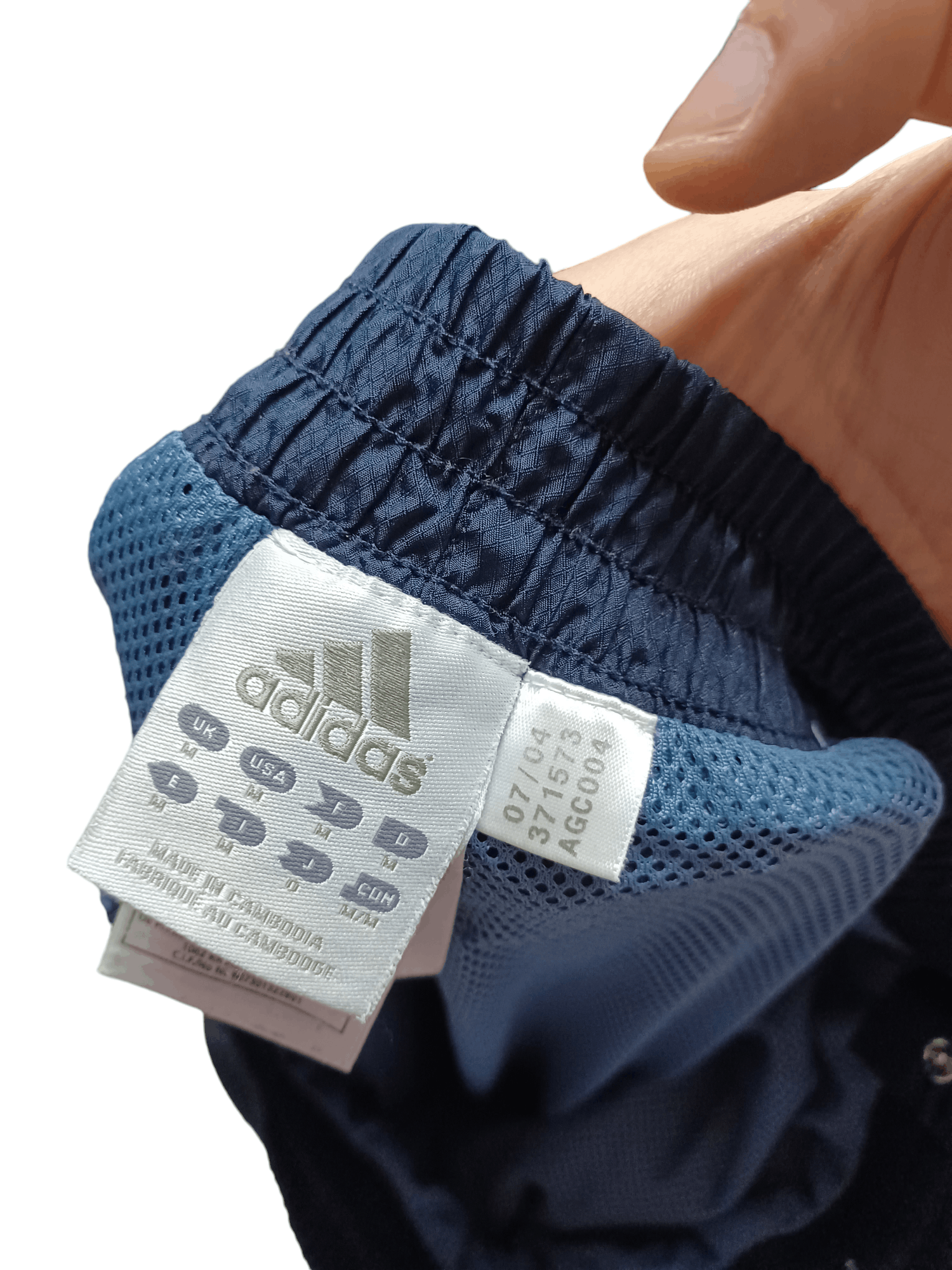 Adidas 2004 VINTAGE FULL ZIP ADIDAS NYLON DRILL TRACK PANTS Size US 32 / EU 48 - 6 Thumbnail