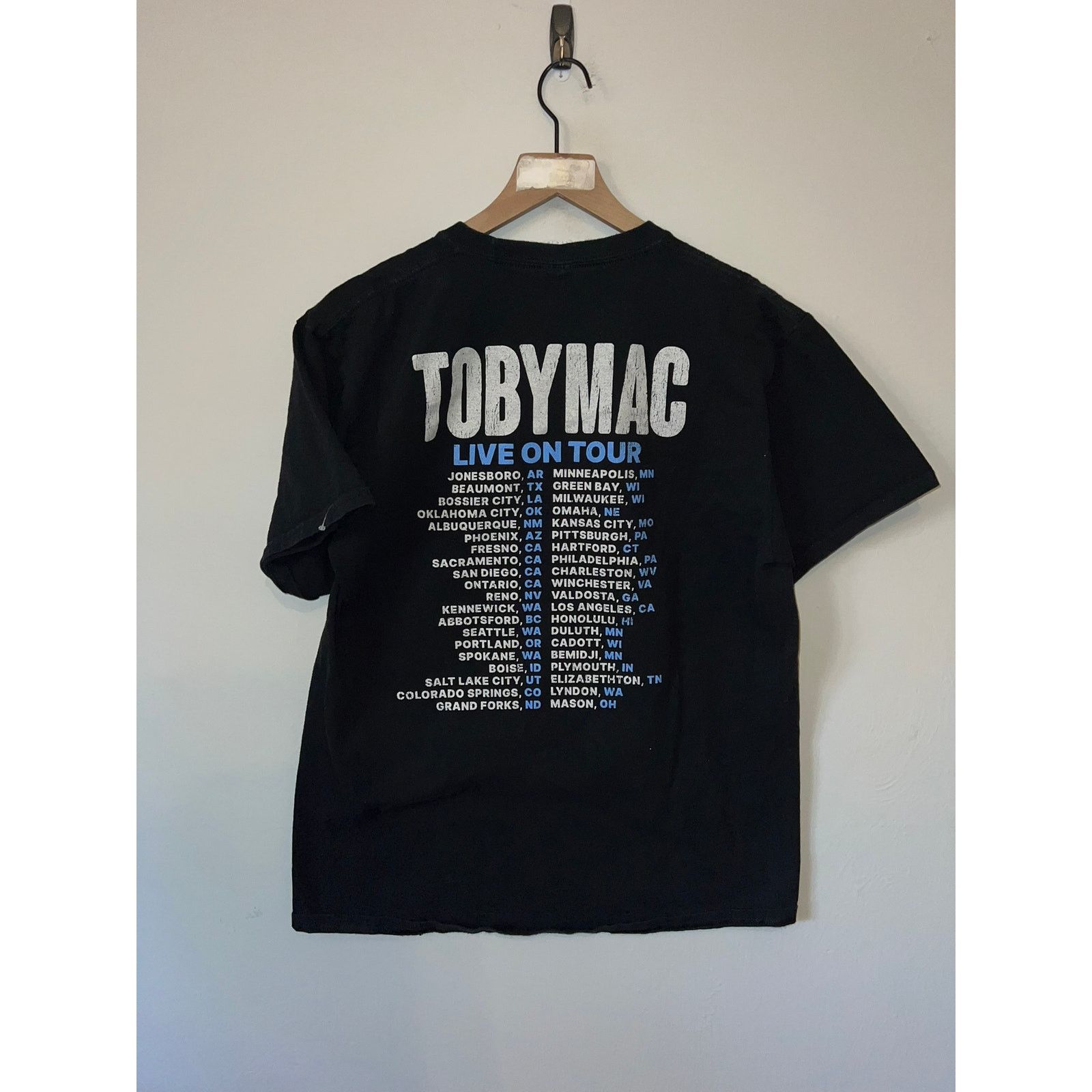 Band Tees Toby Mac The Goodness Life After Death Album Tour Shirt L Size US L / EU 52-54 / 3 - 7 Thumbnail