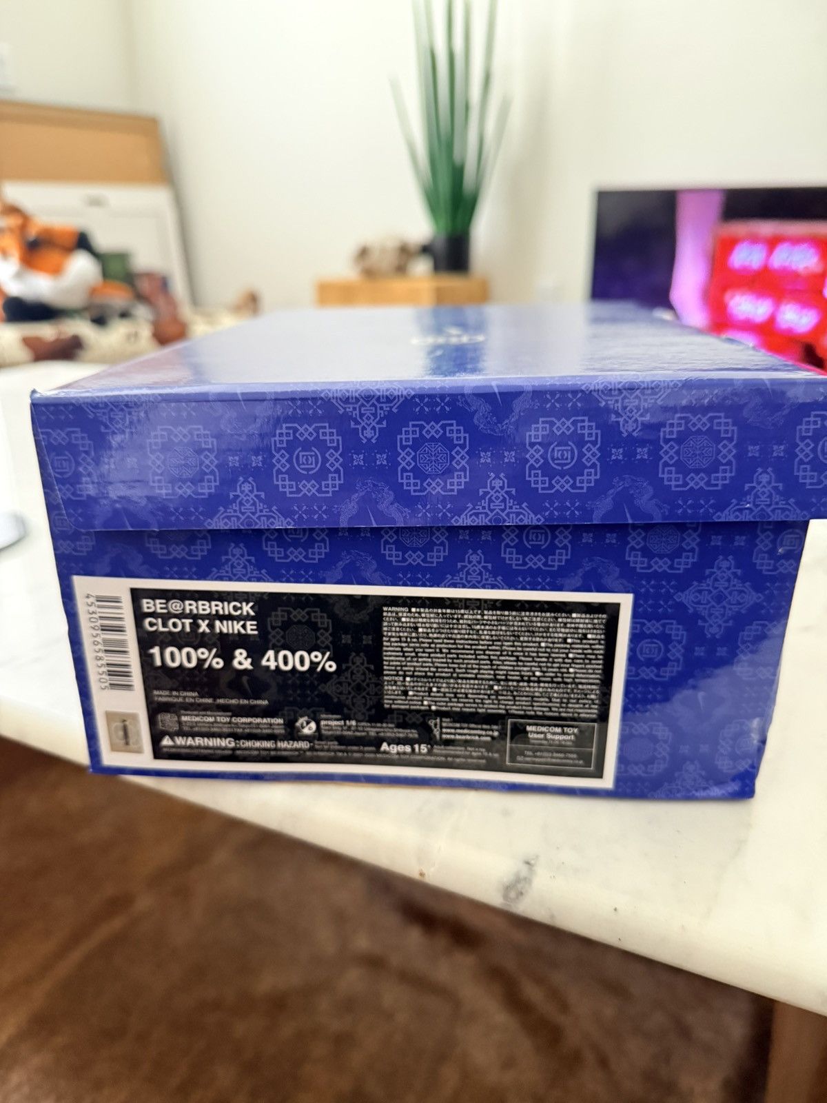 CLOT × Nike Clot x Nike Bearbrick collab 100% 400% Size ONE SIZE - 4 Thumbnail