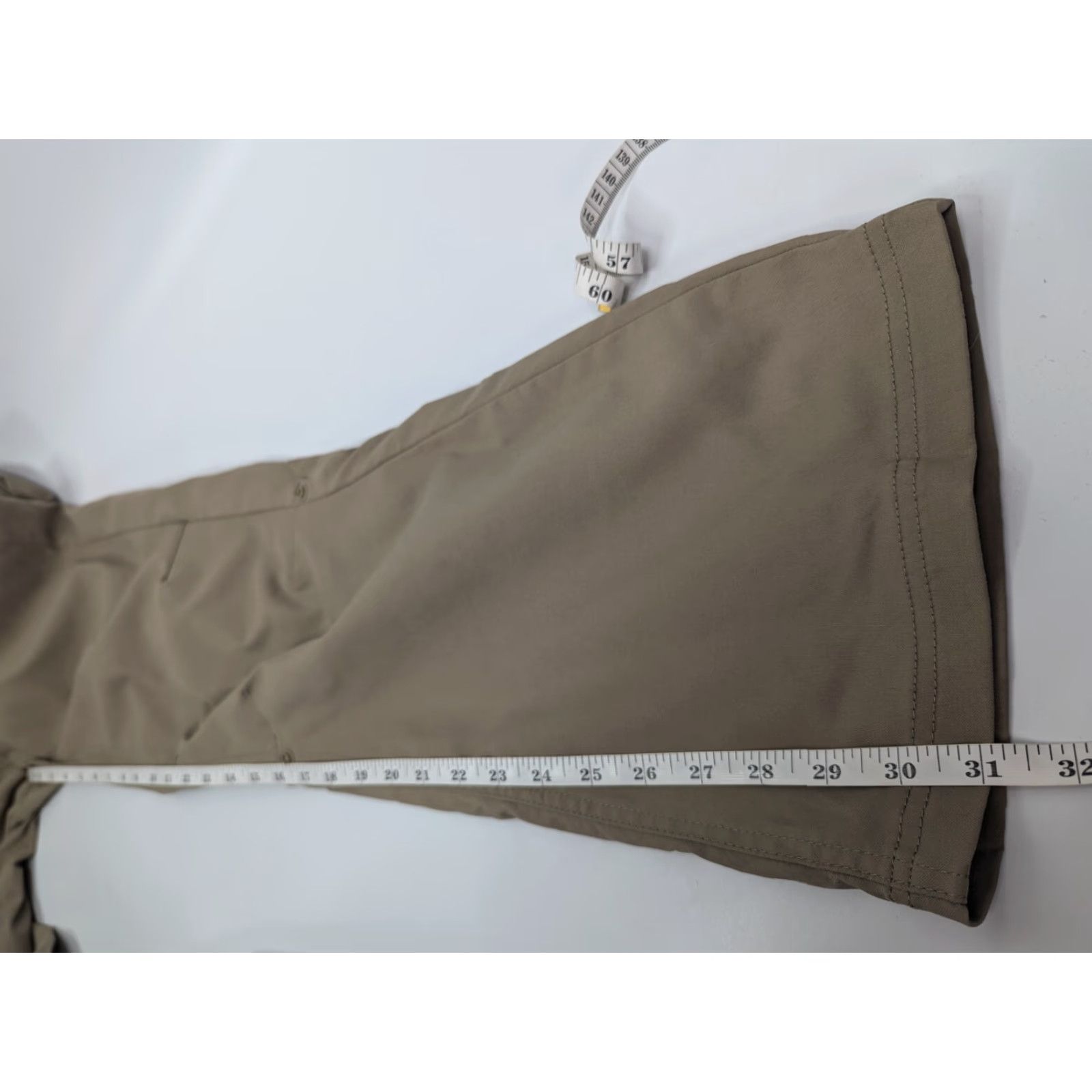Prana Prana Halle Roll-Up Hiking Nylon Pants Beige Size 12 Outdoors Size 34" / US 12 / IT 48 - 6 Thumbnail