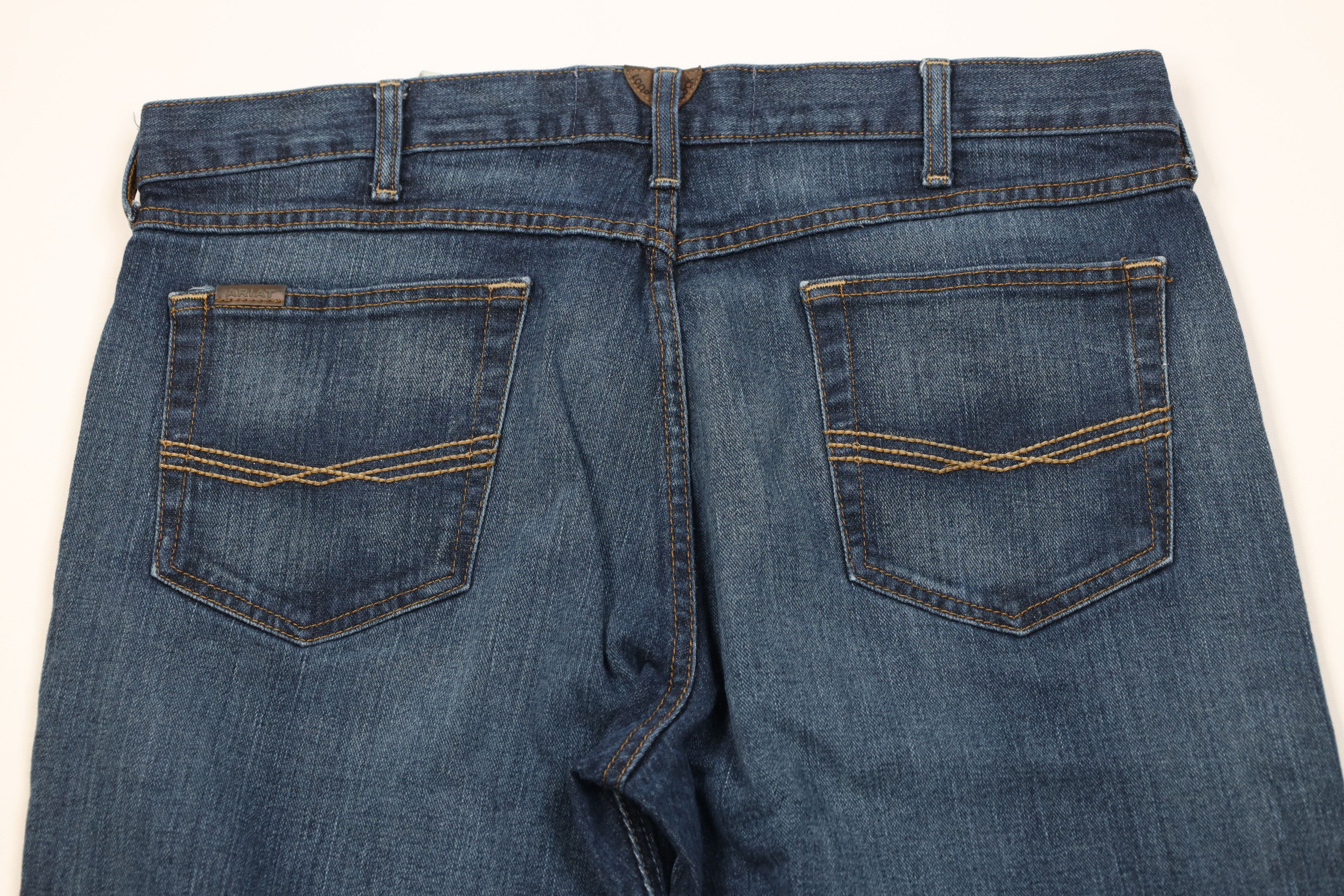 Ariat Ariat Denim M5 Slim Straight Leg Stretch Denim Jeans Blue Size US 36 / EU 52 - 9 Thumbnail