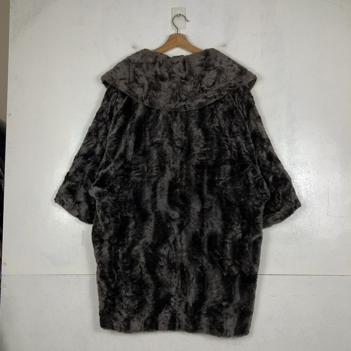 Japanese Brand 📌VINTAGE MOHAIR WOOL CASHMERE JACKET CRANE DOUBLE COLLAR Size US L / EU 52-54 / 3 - 11 Thumbnail