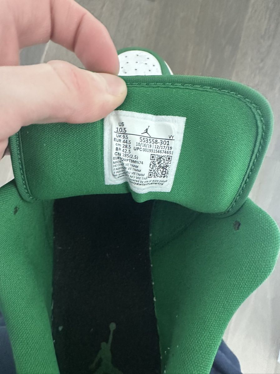 Jordan Brand × Nike Jordan 1 Low Pine green Size US 10.5 / EU 43-44 - 8 Thumbnail