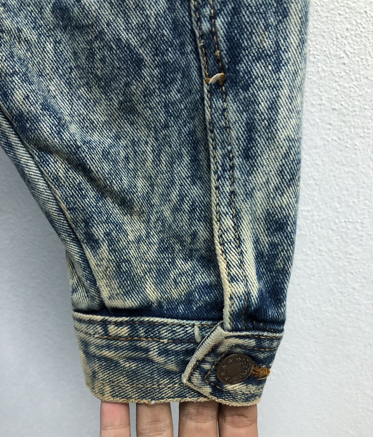 Vintage Vintage Sports Club Denim Jacket Size US L / EU 52-54 / 3 - 11 Thumbnail