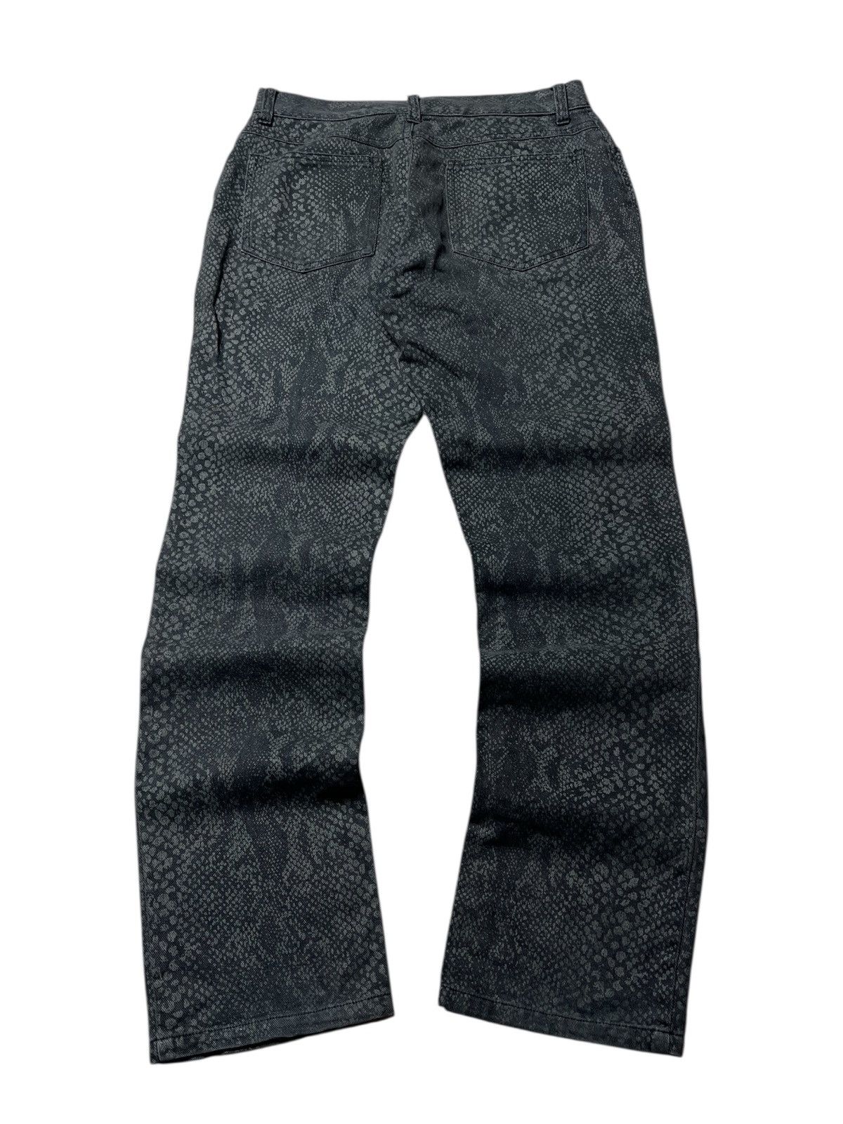 Japanese Brand 2000s Algonquins Snake Skin Pattern Pants Size US 28 / EU 44 - 11 Thumbnail