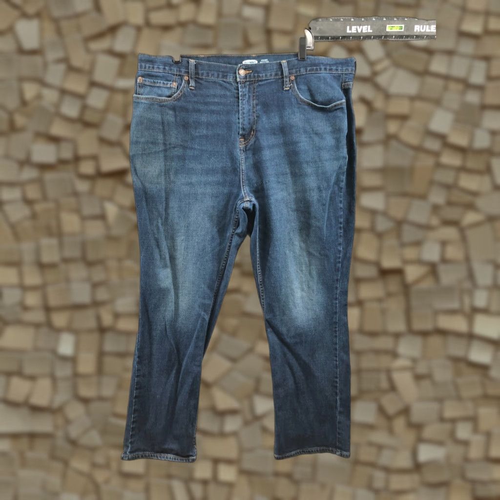 Old Navy Old Navy Jeans Regular Straight Men’s 40x30 Blue Denim Medium Wash Belt Loops 5-Pocket N/A Size US 40 / EU 56 - 1 Thumbnail