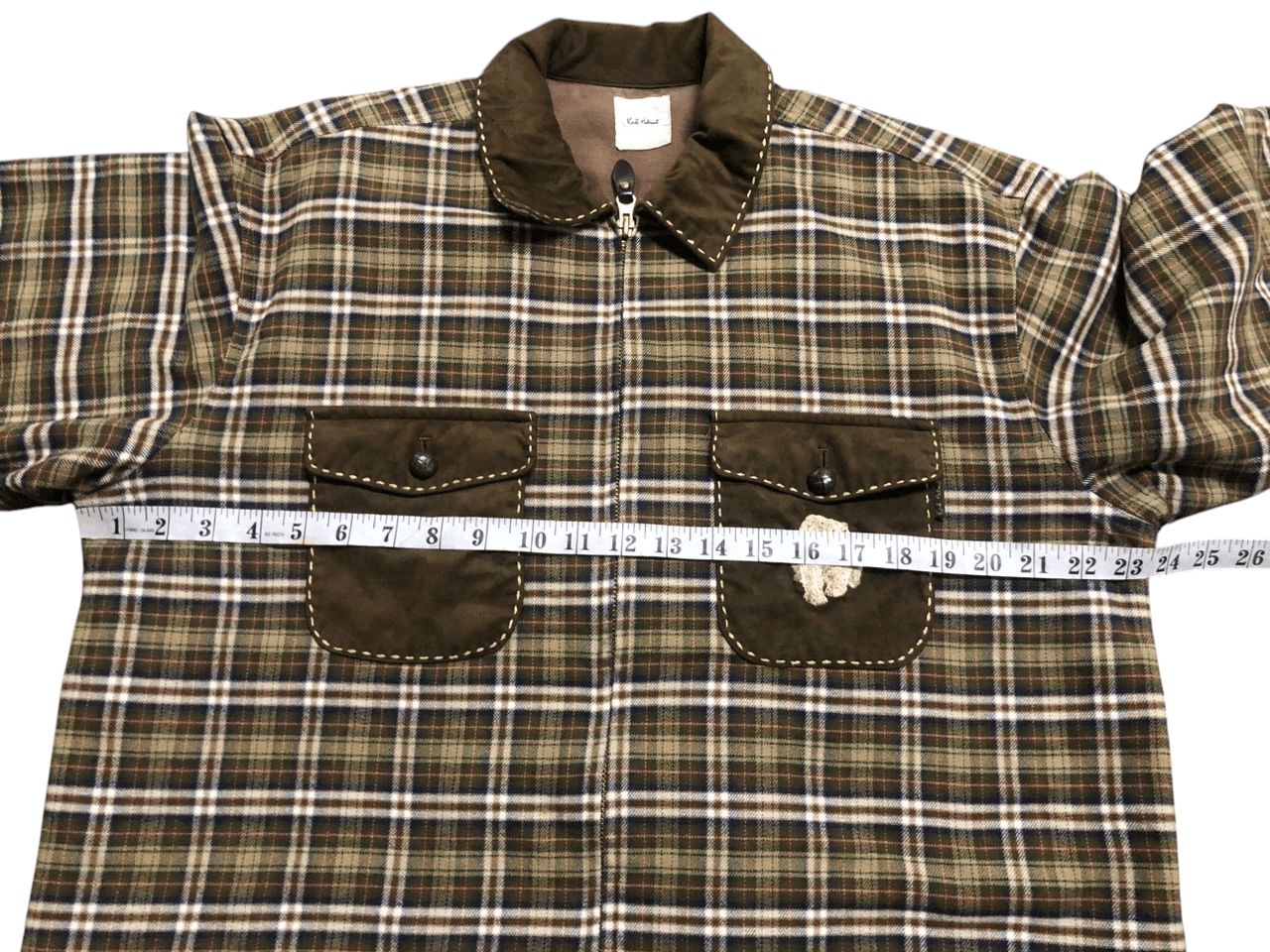 Karl Helmut Vintage Karl Helmut Plaid Zipper Jacket Size US M / EU 48-50 / 2 - 13 Thumbnail