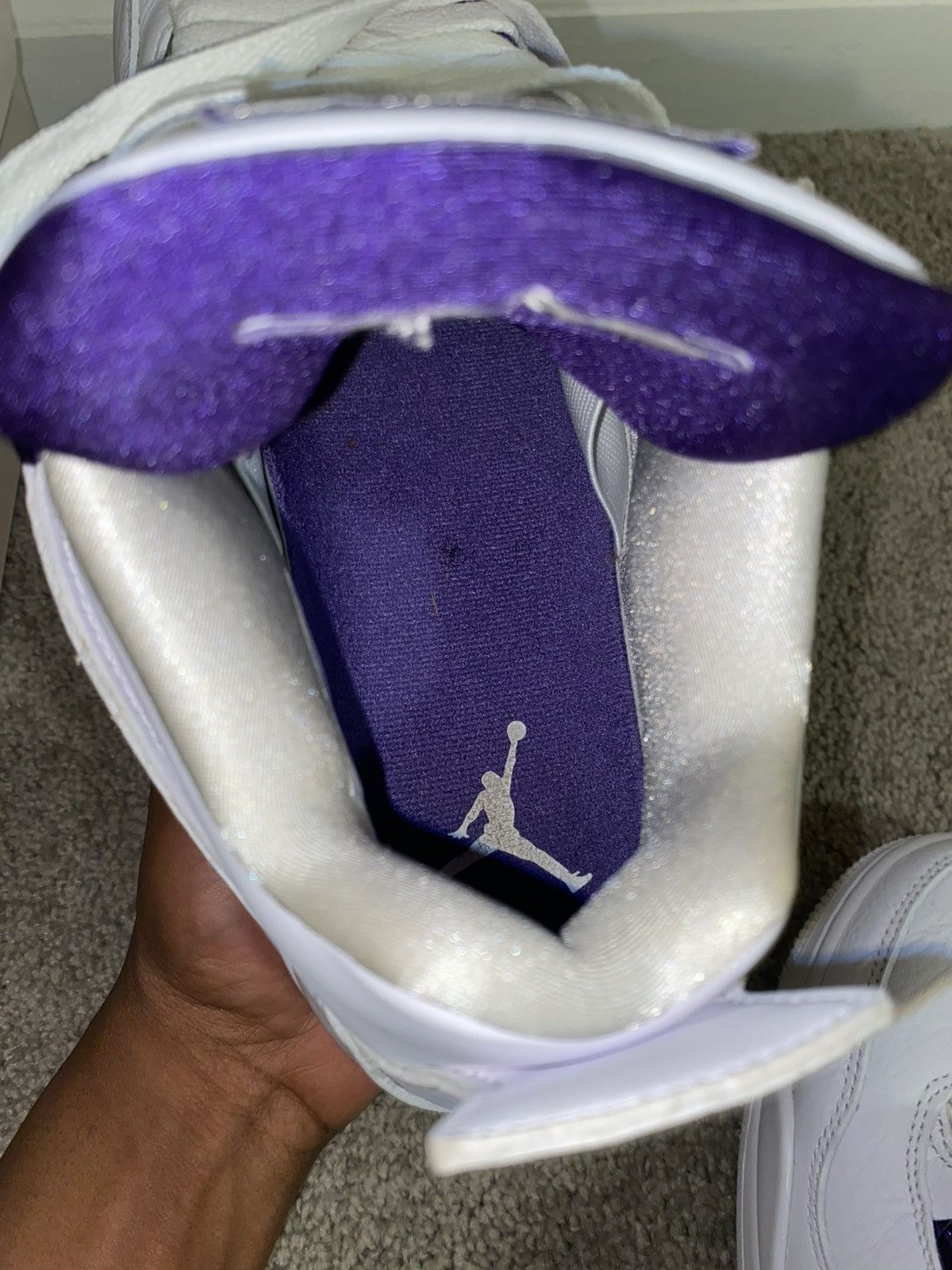 Jordan Brand Metallic Purple Jordan 4 size 9 Size US 9 / EU 42 - 10 Thumbnail
