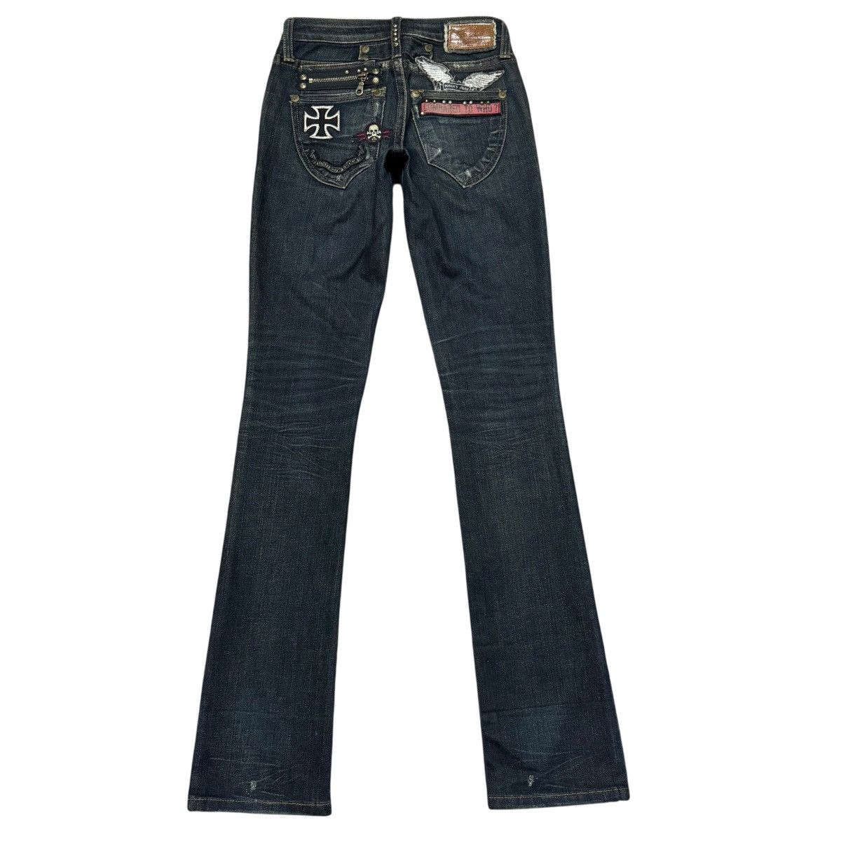 Robins Jeans Robin's Jeans Rock N Roll Denim Jeans Size 25" / US 0 / IT 36 - 3 Thumbnail