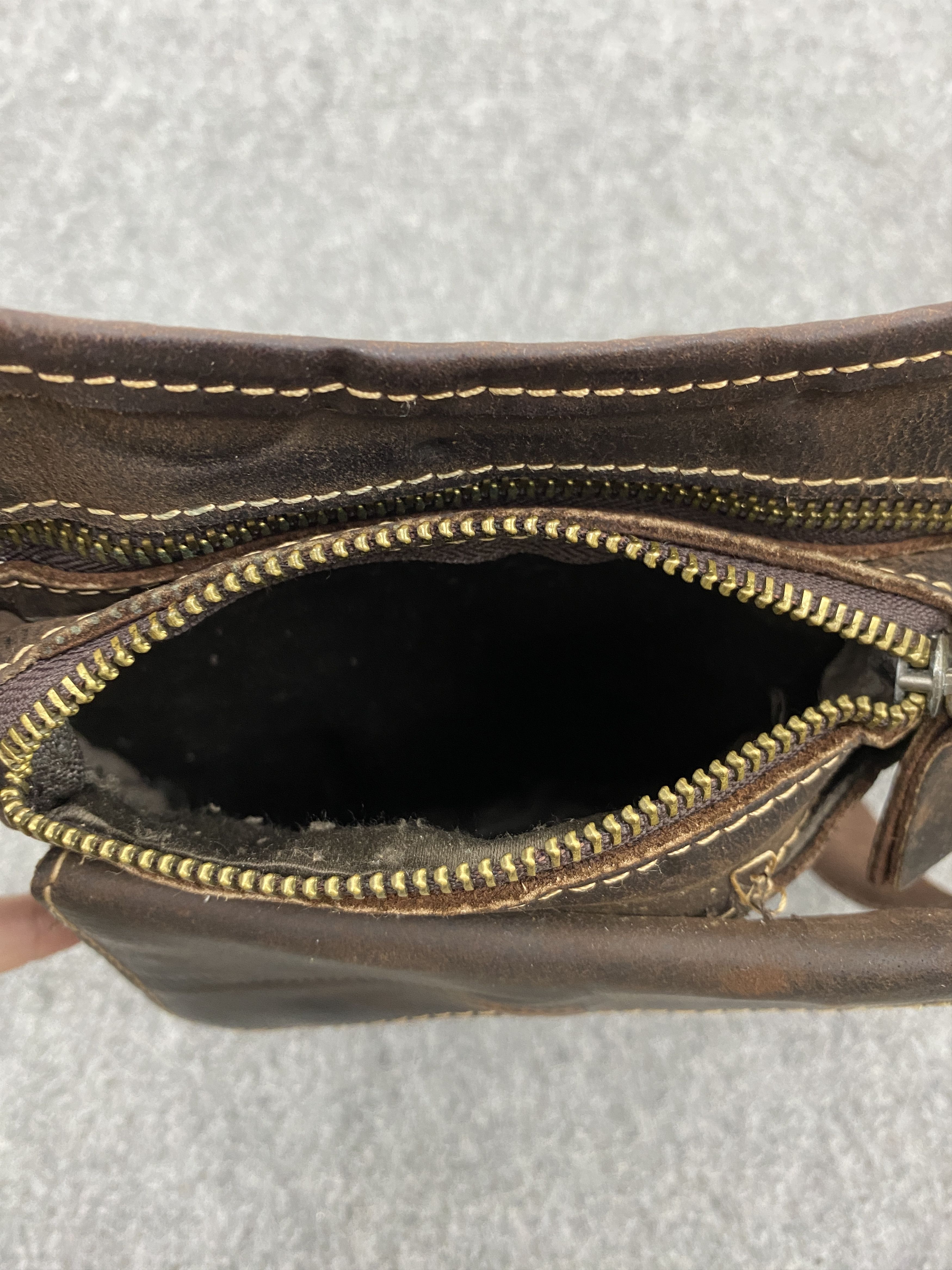 If Six Was Nine Vintage Japanese Brand Leather Sling Bag BG0113 Size ONE SIZE - 10 Thumbnail