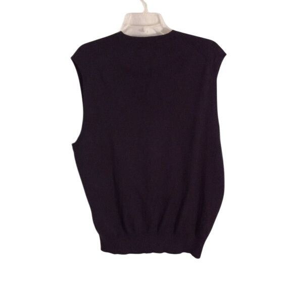 Polo Ralph Lauren Polo Ralph Lauren Mens Blue Sleeveless V-Neck Sweater Vest 1 Size US M / EU 48-50 / 2 - 4 Thumbnail