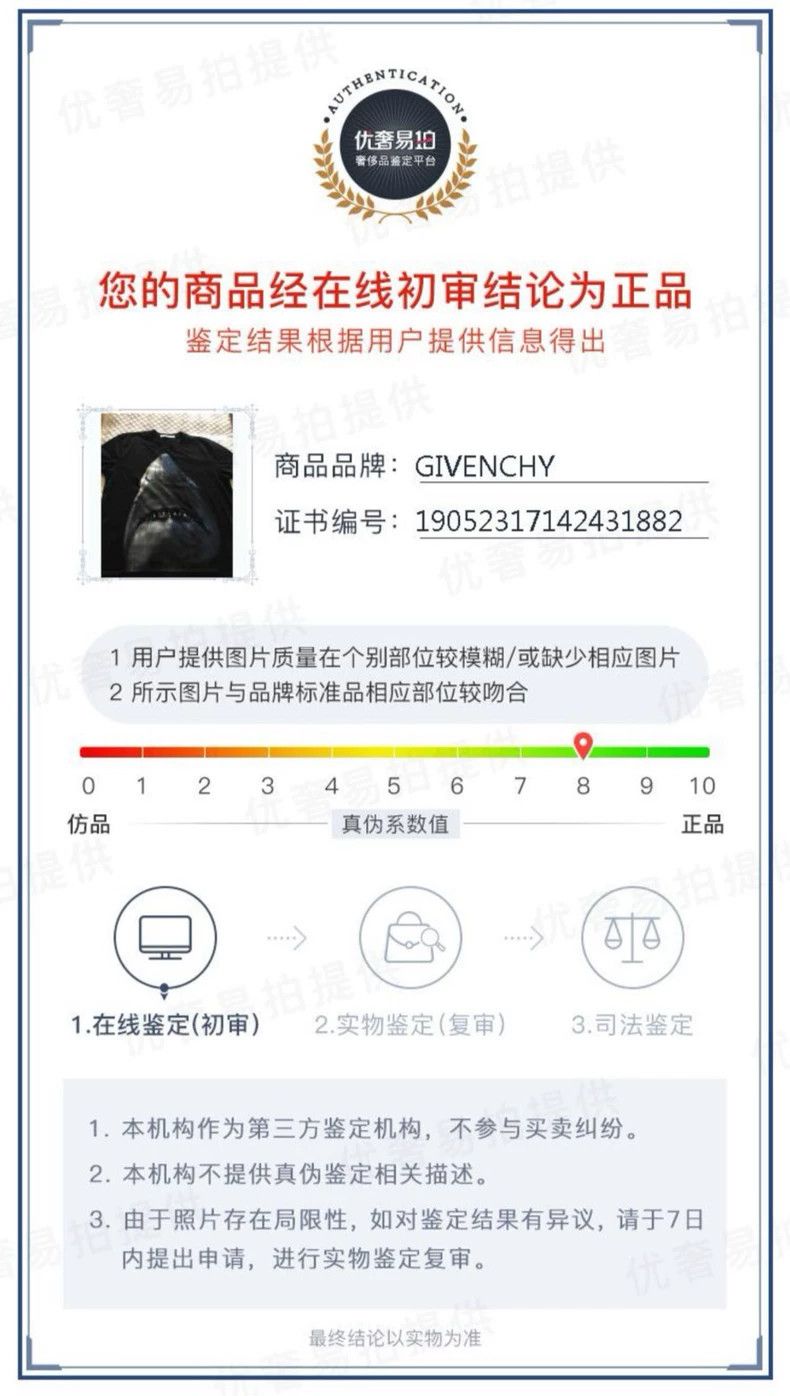 Givenchy Givenchy Classic Large Shark Short Sleeve T-Shirt 2505-Next Size US M / EU 48-50 / 2 - 7 Thumbnail