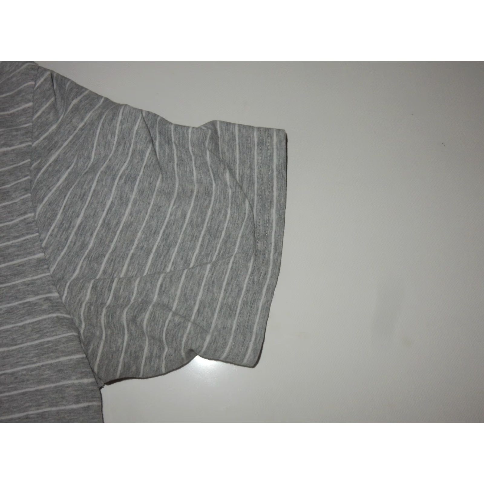 johnnie-O johnnie-O Polo Shirt Men M Short Sleeve Striped Gray Cotton Shirt Size US M / EU 48-50 / 2 - 4 Thumbnail