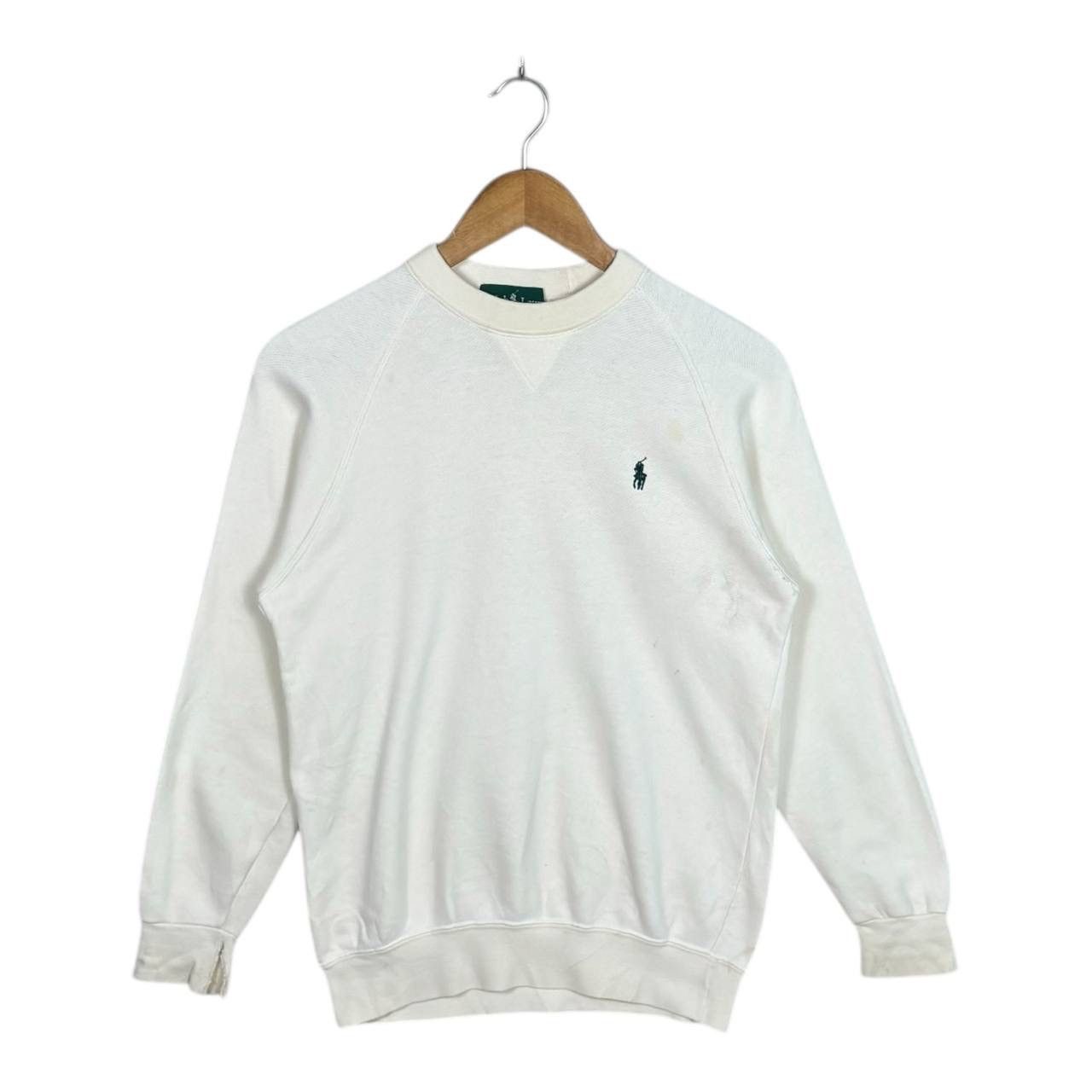 Polo Ralph Lauren Vtg Ralph Lauren White Crewneck Sweatshirt Tokyo Style Size US S / EU 44-46 / 1 - 1 Thumbnail