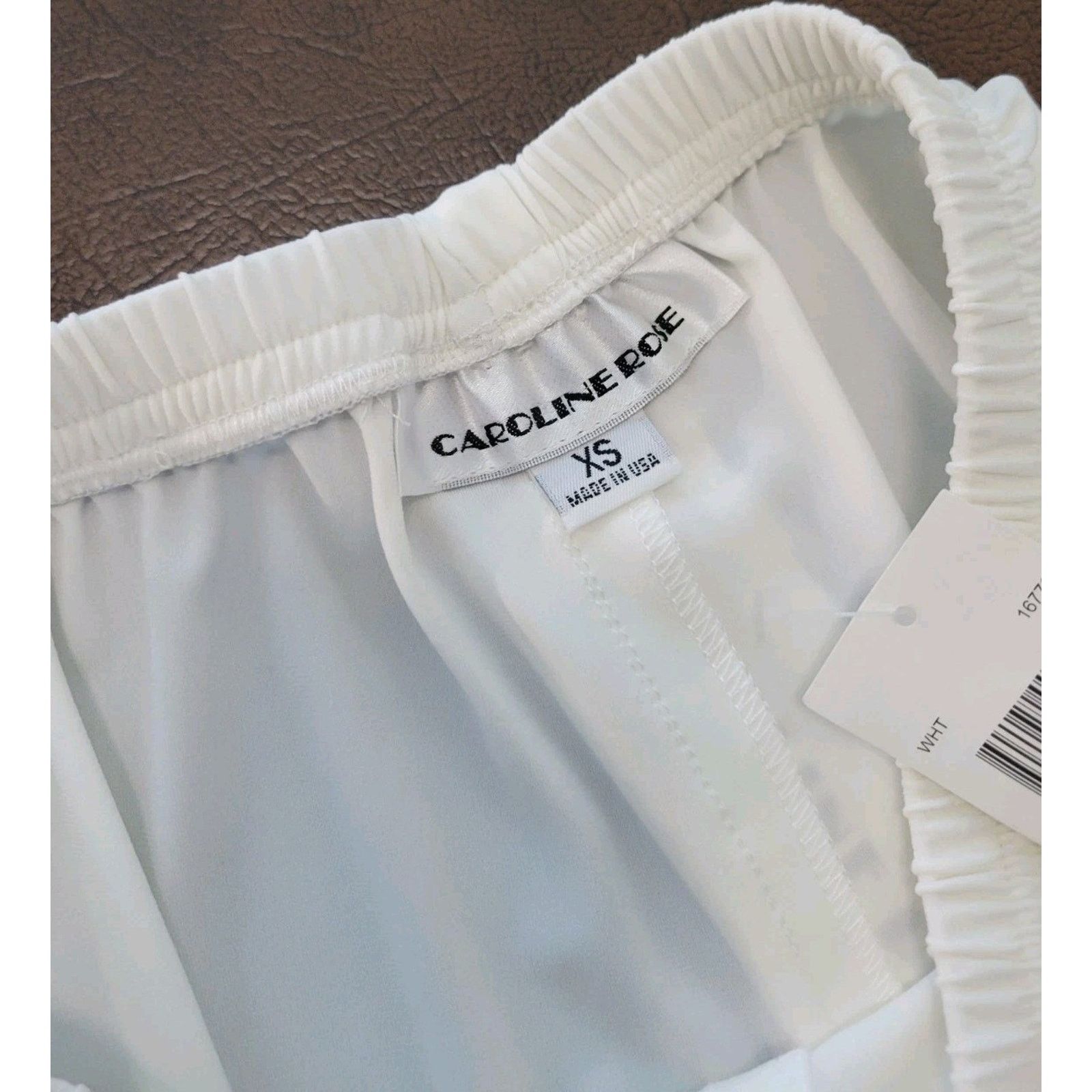 Carolina K Caroline Rose Pants Ivory White Suzette Straight-Leg Sz XS Size 25" / US 0 / IT 36 - 7 Thumbnail