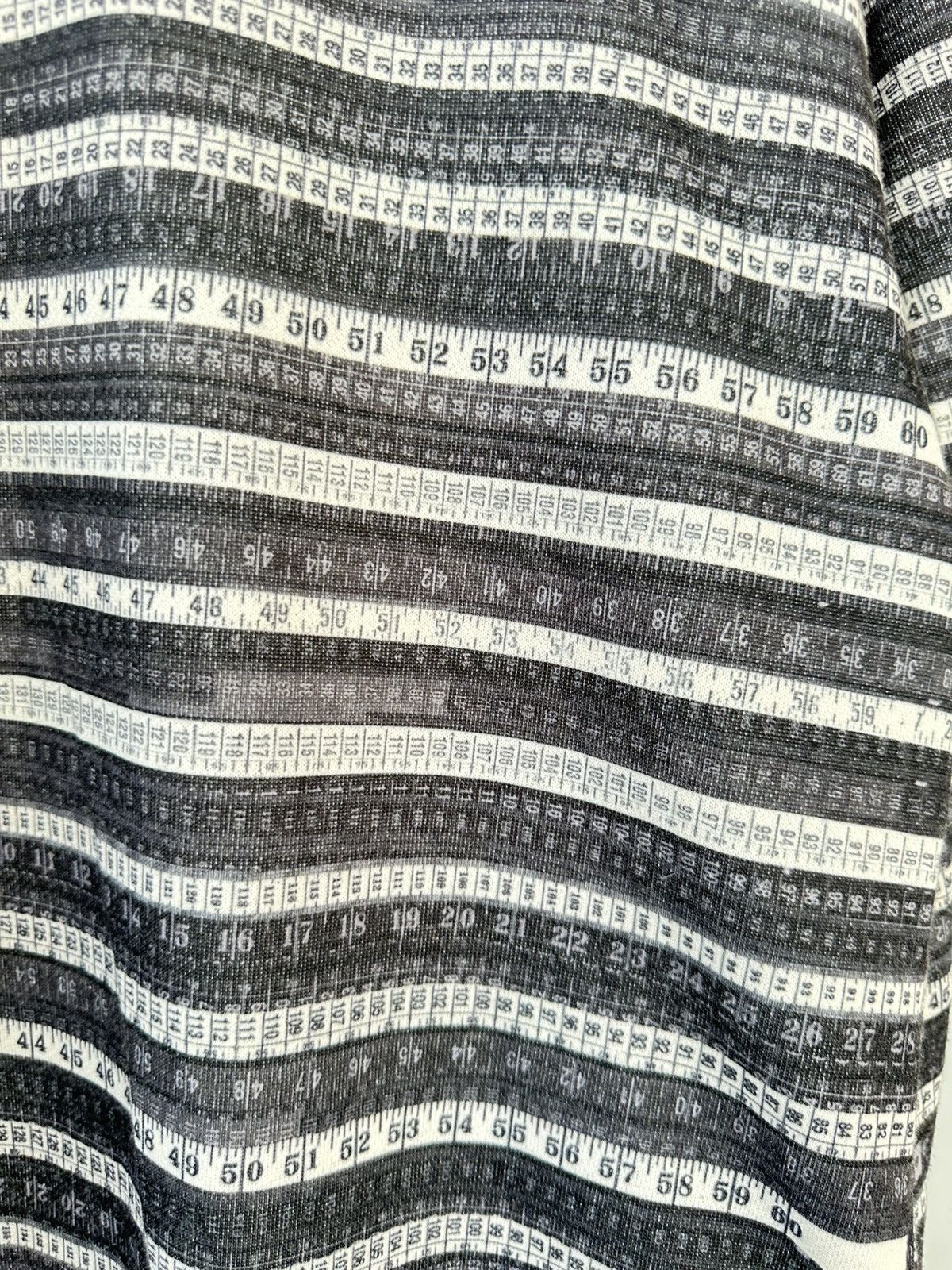 Jean Paul Gaultier Jean Paul Gaultier Measurement Tape Sweatshirt Size US S / EU 44-46 / 1 - 4 Thumbnail