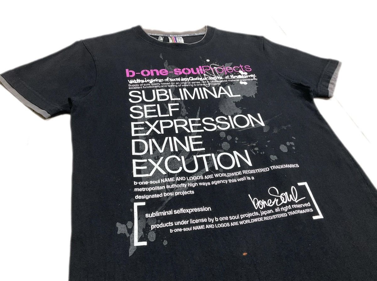 Hysteric Glamour × If Six Was Nine × Japanese Brand 🔥Sick Y2K B One Soul Poem Double Layer Shirt Size US M / EU 48-50 / 2 - 3 Thumbnail