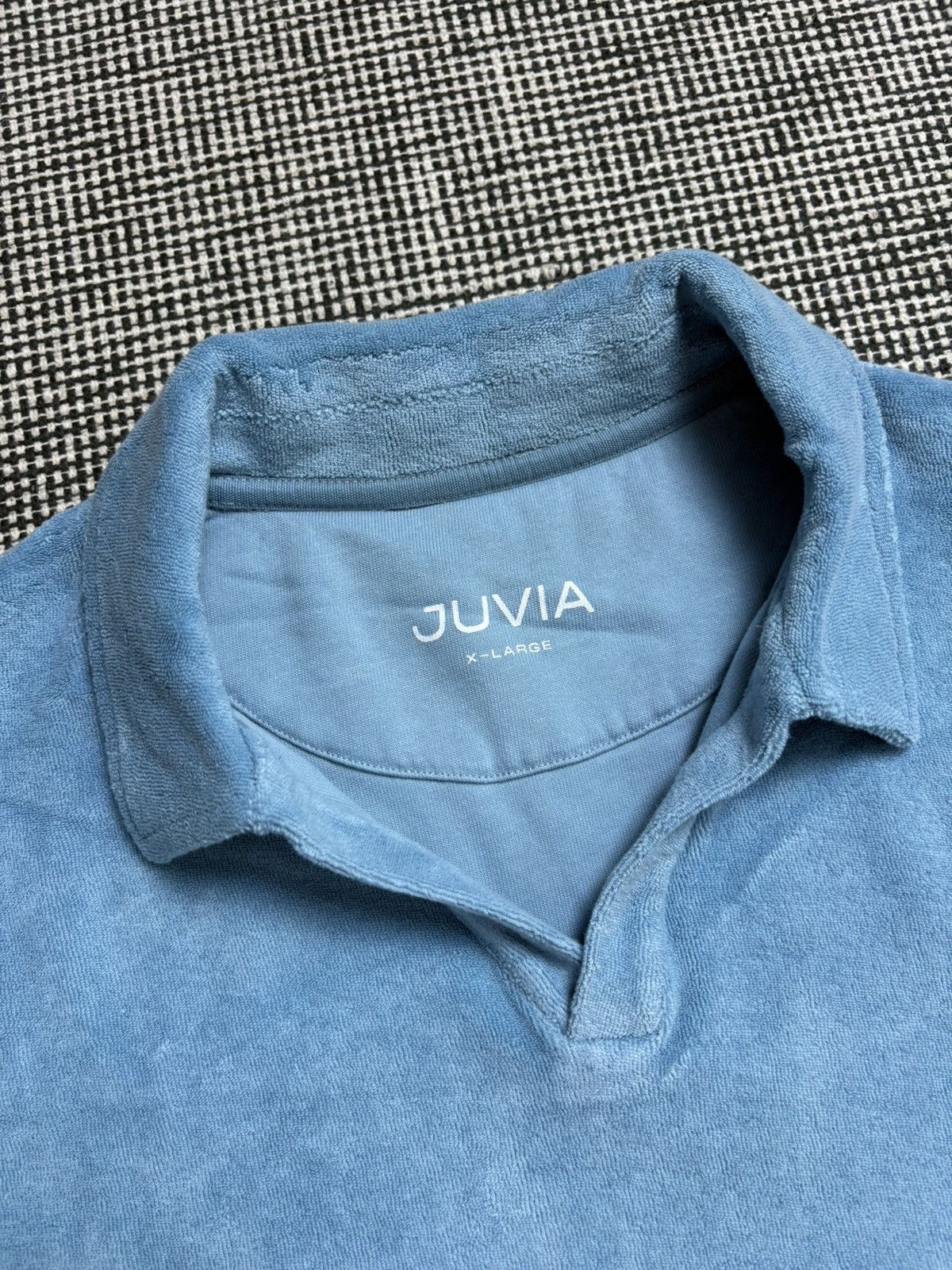 Other Juvia terry cloth polo shirt designer rrp 139€ Size US XL / EU 56 / 4 - 3 Thumbnail