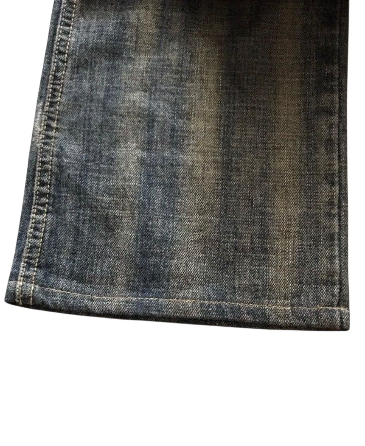 Japanese Brand Japanese Brand Blue Way Distressed Denim Pants Size US 31 - 12 Thumbnail