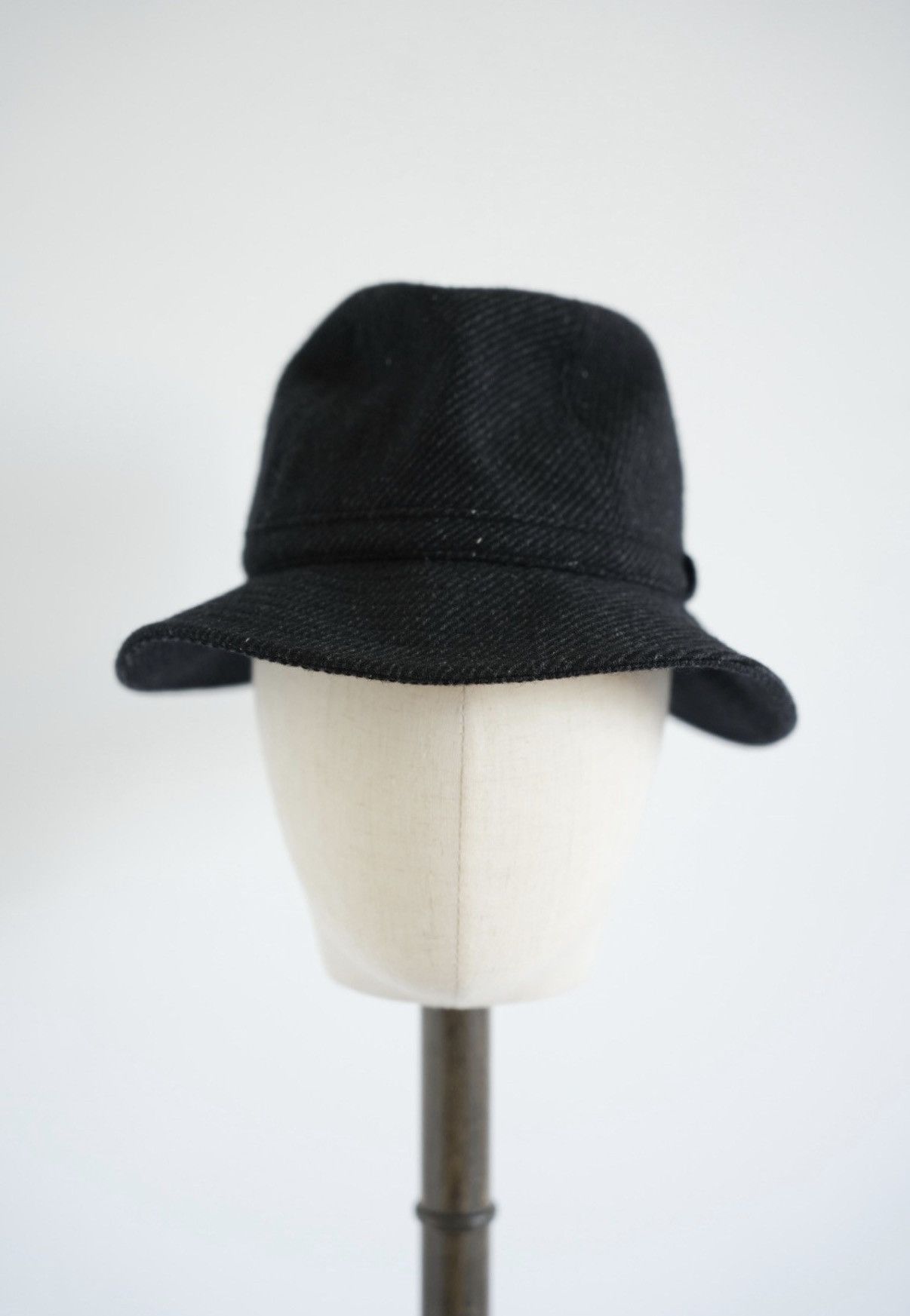 Yohji Yamamoto Yohji Yamamoto 15aw Wool Tweed Fedora Size ONE SIZE - 2 Thumbnail