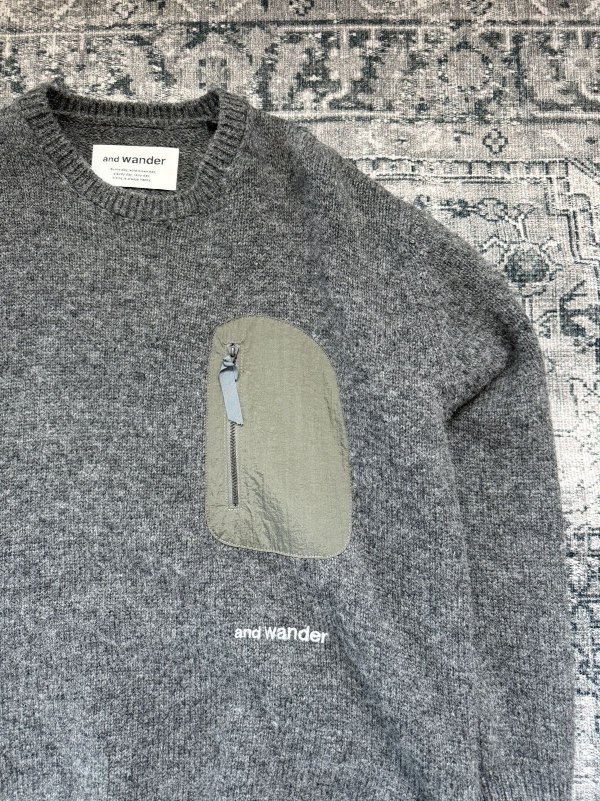 And Wander And wander knitted sweater Size US S / EU 44-46 / 1 - 2 Thumbnail