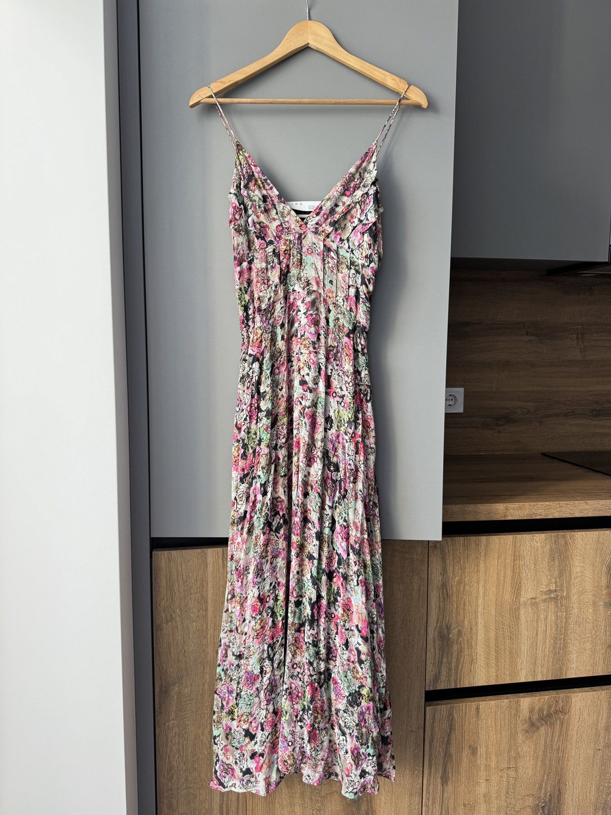 Iro × Sezane Iro Floral Printed Long Maxi Dress Size XXS / US 00 / IT 34 - 1 Thumbnail