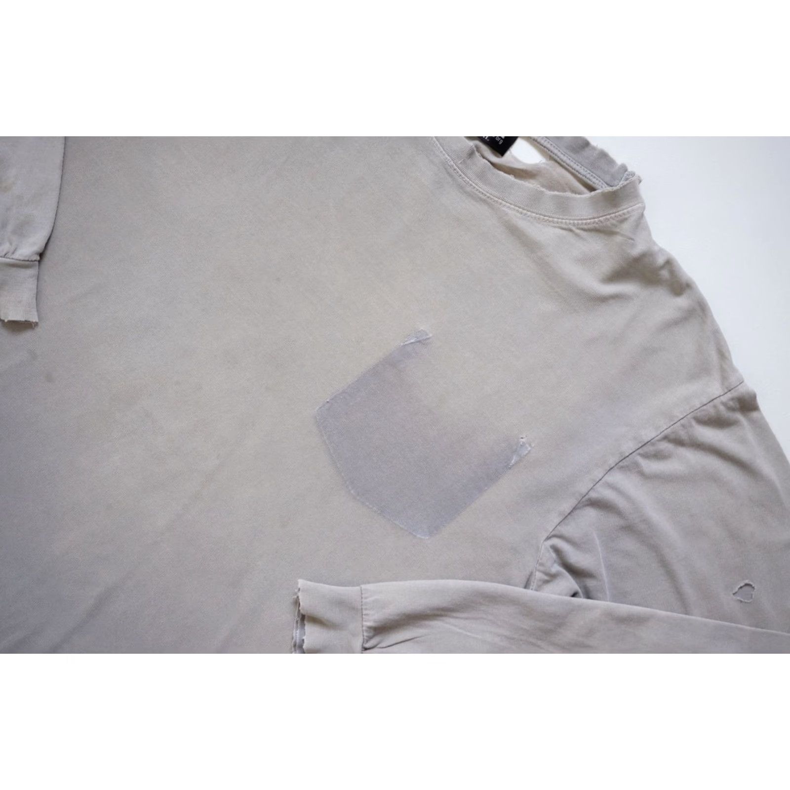 Vintage VINTAGE NRA Y2K GHOST POCKET DISTRESSED GRAY T SHIRT XL MEN Size US XL / EU 56 / 4 - 6 Thumbnail