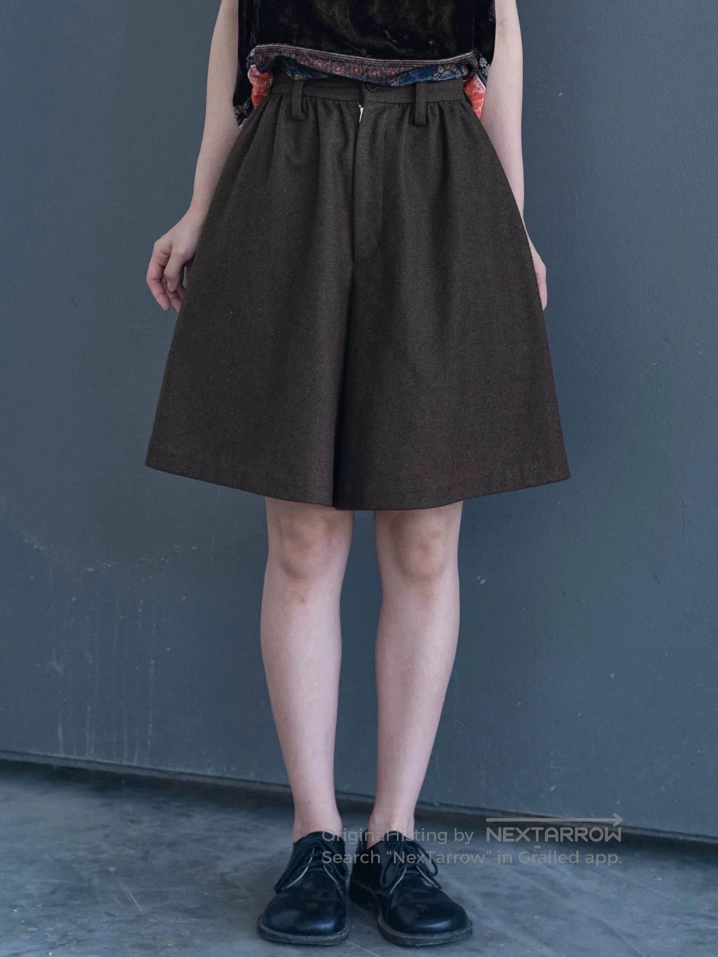 Comme des Garcons 1980s COMME des GARCONS Wool Shorts. Size 28" / US 6 / IT 42 - 7 Thumbnail