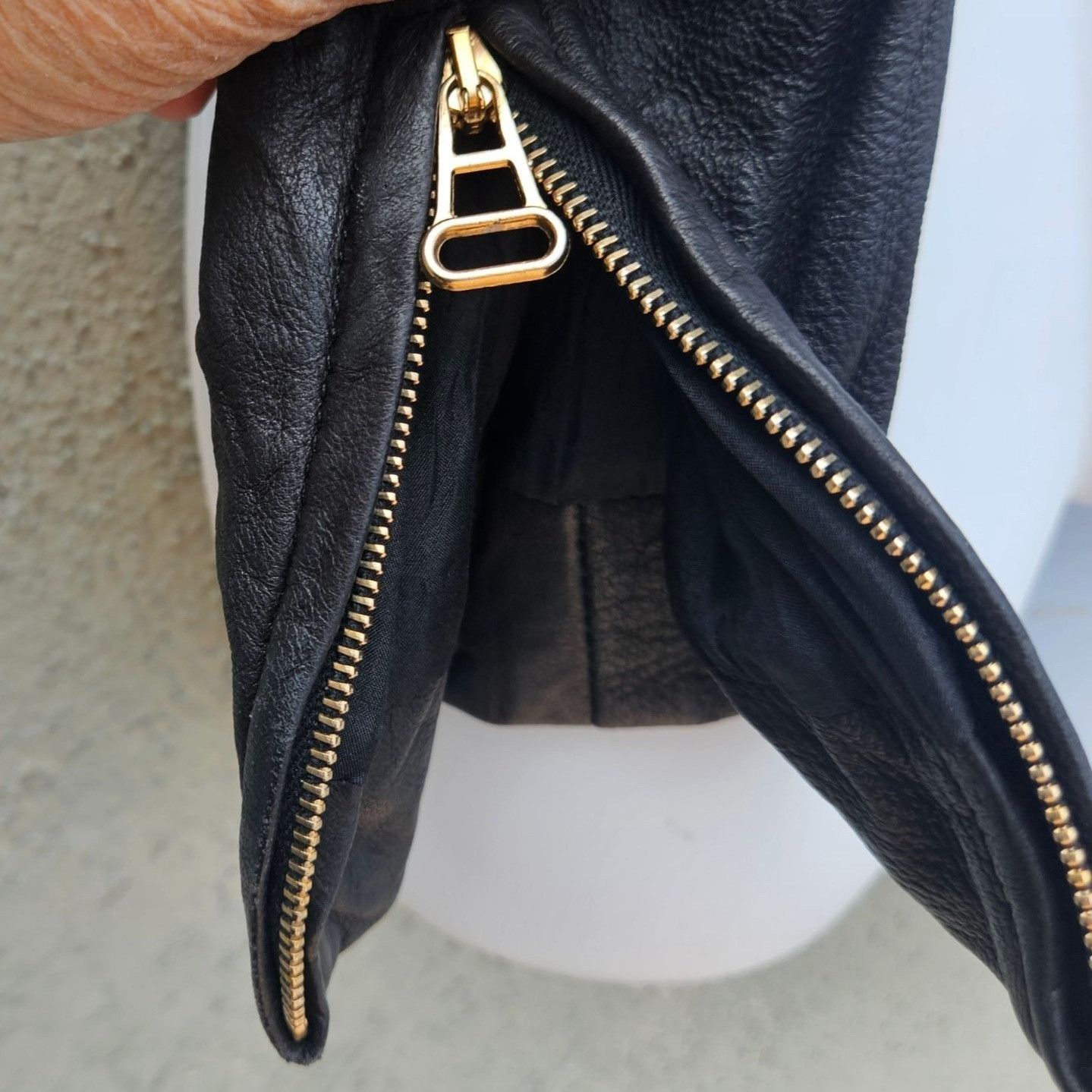 Other Vintage Pegah Anvarian Black Lambskin Leather Cropped Bolero Size S / US 4 / IT 40 - 14 Thumbnail