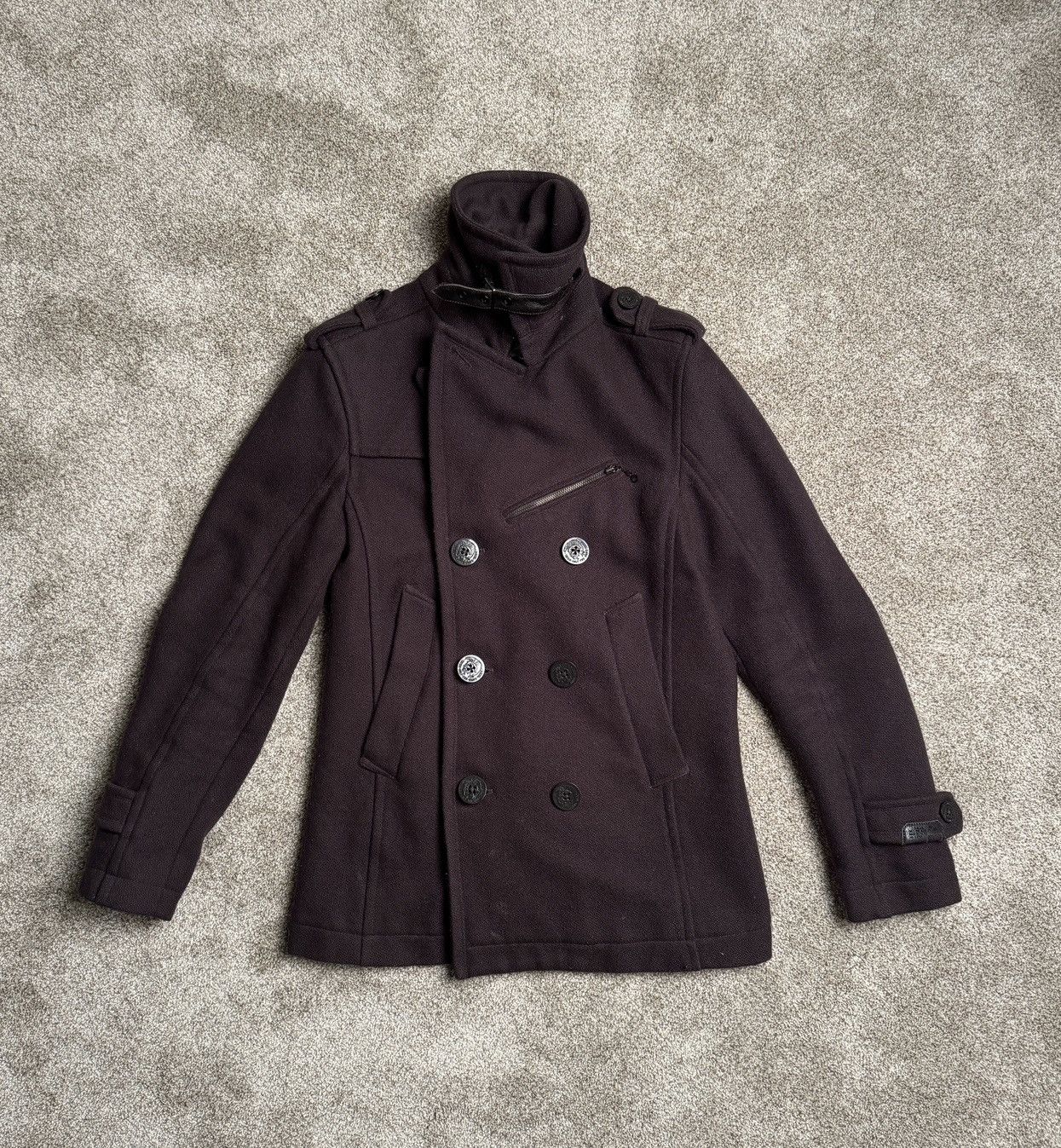 Diesel VINTAGE DIESEL WOOL COAT Size US M / EU 48-50 / 2 - 3 Thumbnail