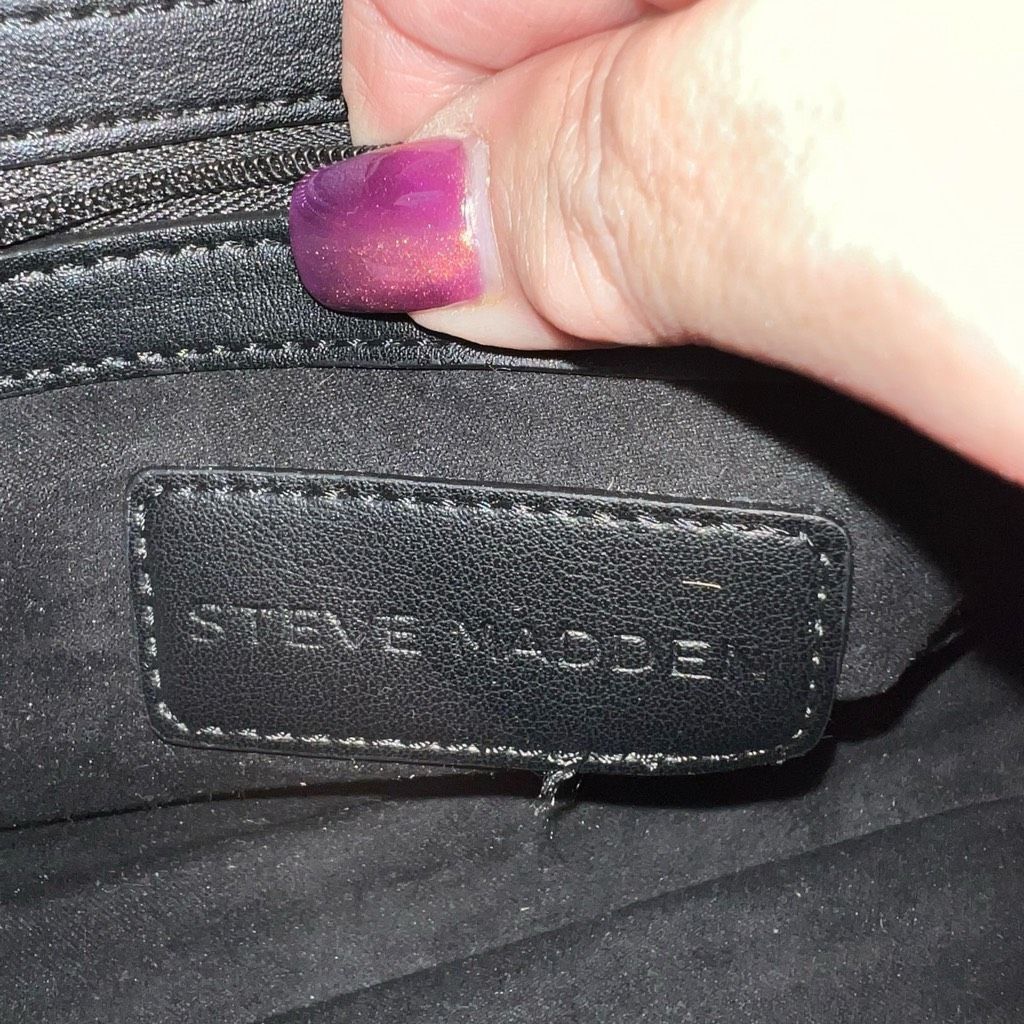 Steve Madden Steve Madden Faux Leather Snake Embossed Convertible Crossbody Chain Bag Size ONE SIZE - 13 Thumbnail