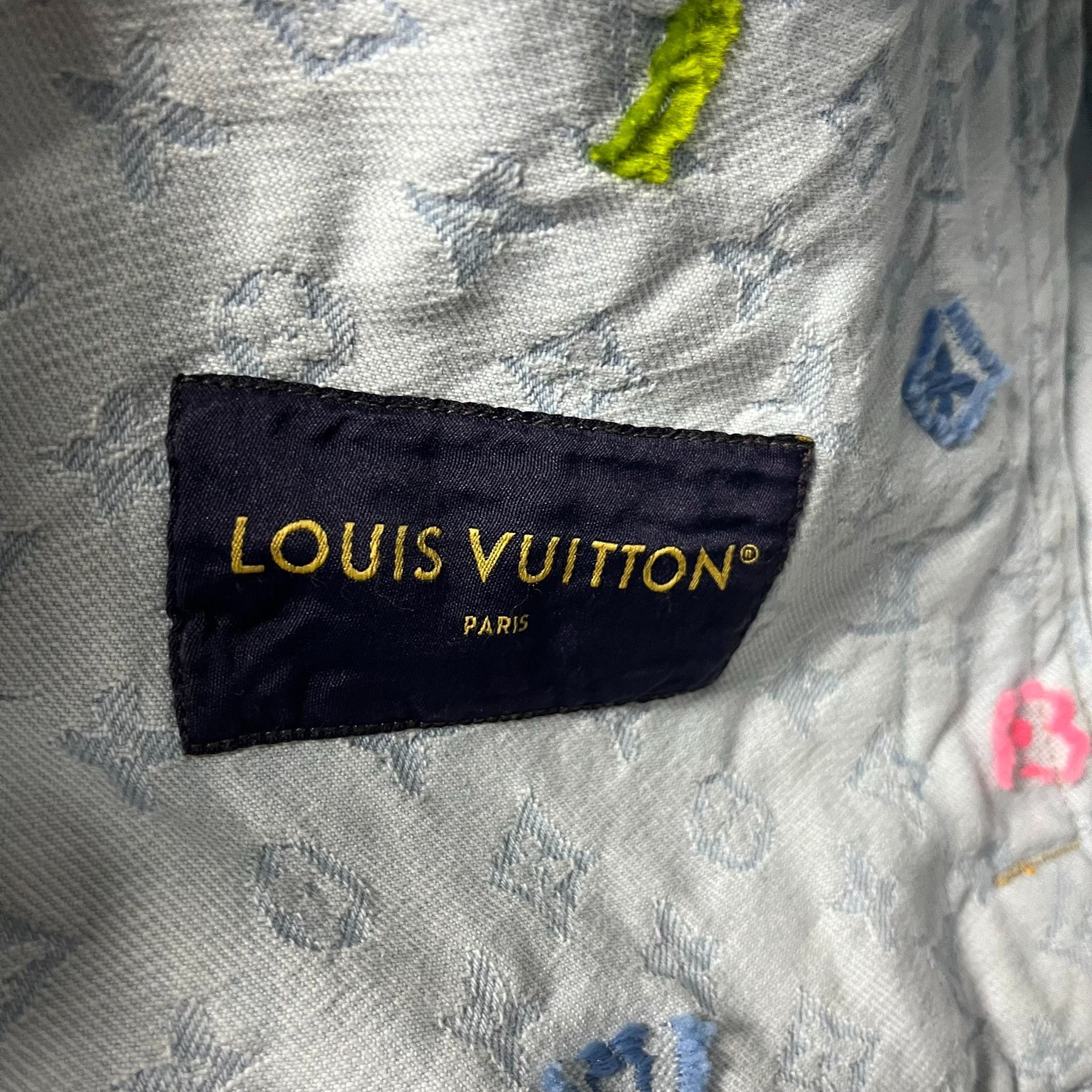 Louis Vuitton Louis Vuitton 24 latest light blue Tyler logo monogram embr Size US M / EU 48-50 / 2 - 4 Thumbnail