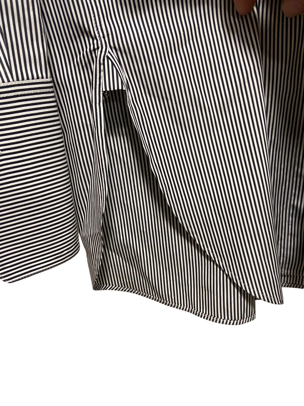 Celine × Designer Celine Women’s Striped Long Sleeve Button Up Dress Size S / US 4 / IT 40 - 9 Thumbnail