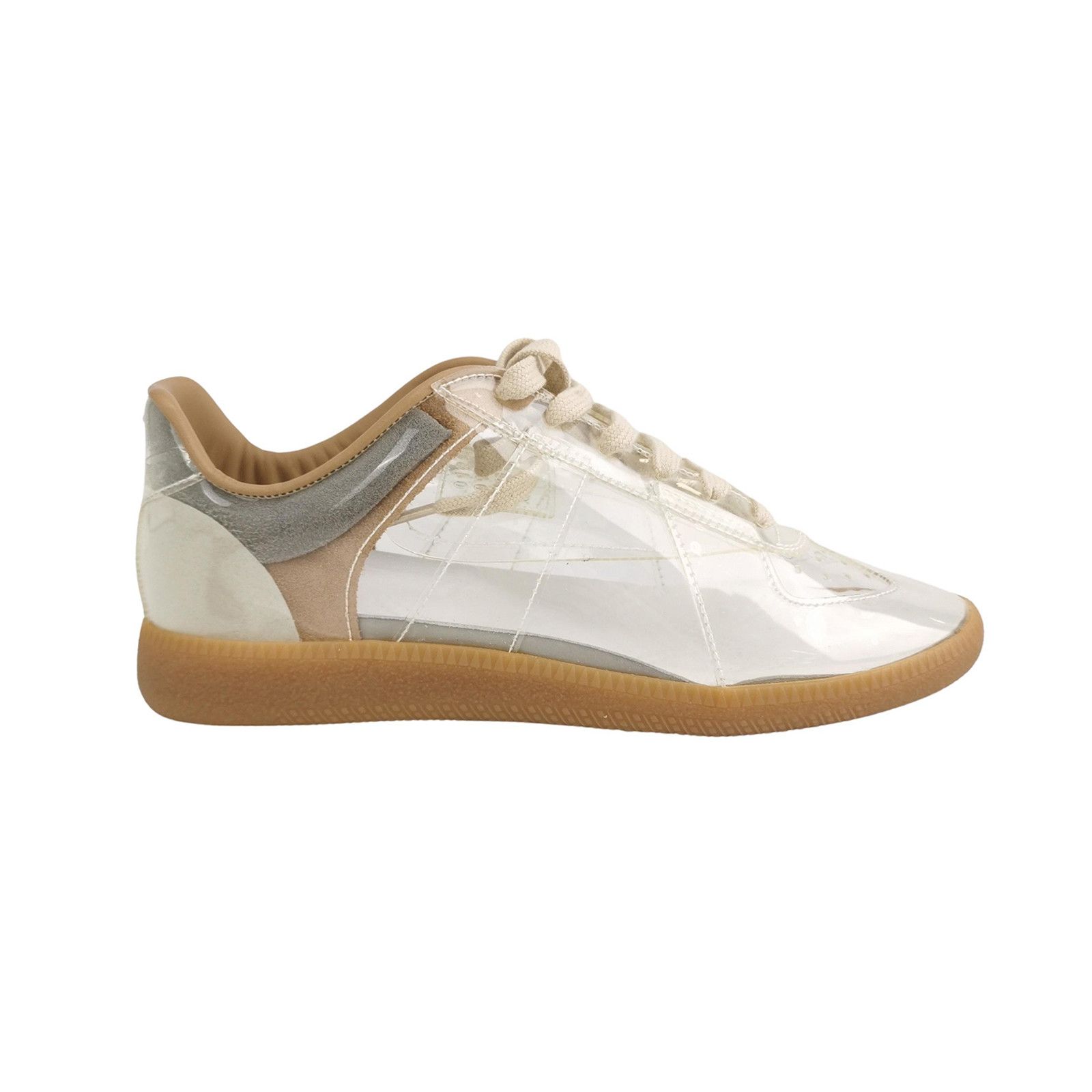 Maison Margiela Maison Margiela Transparent GAT Low-Top Sneakers Size 38 Size US 8 / IT 38 - 1 Thumbnail