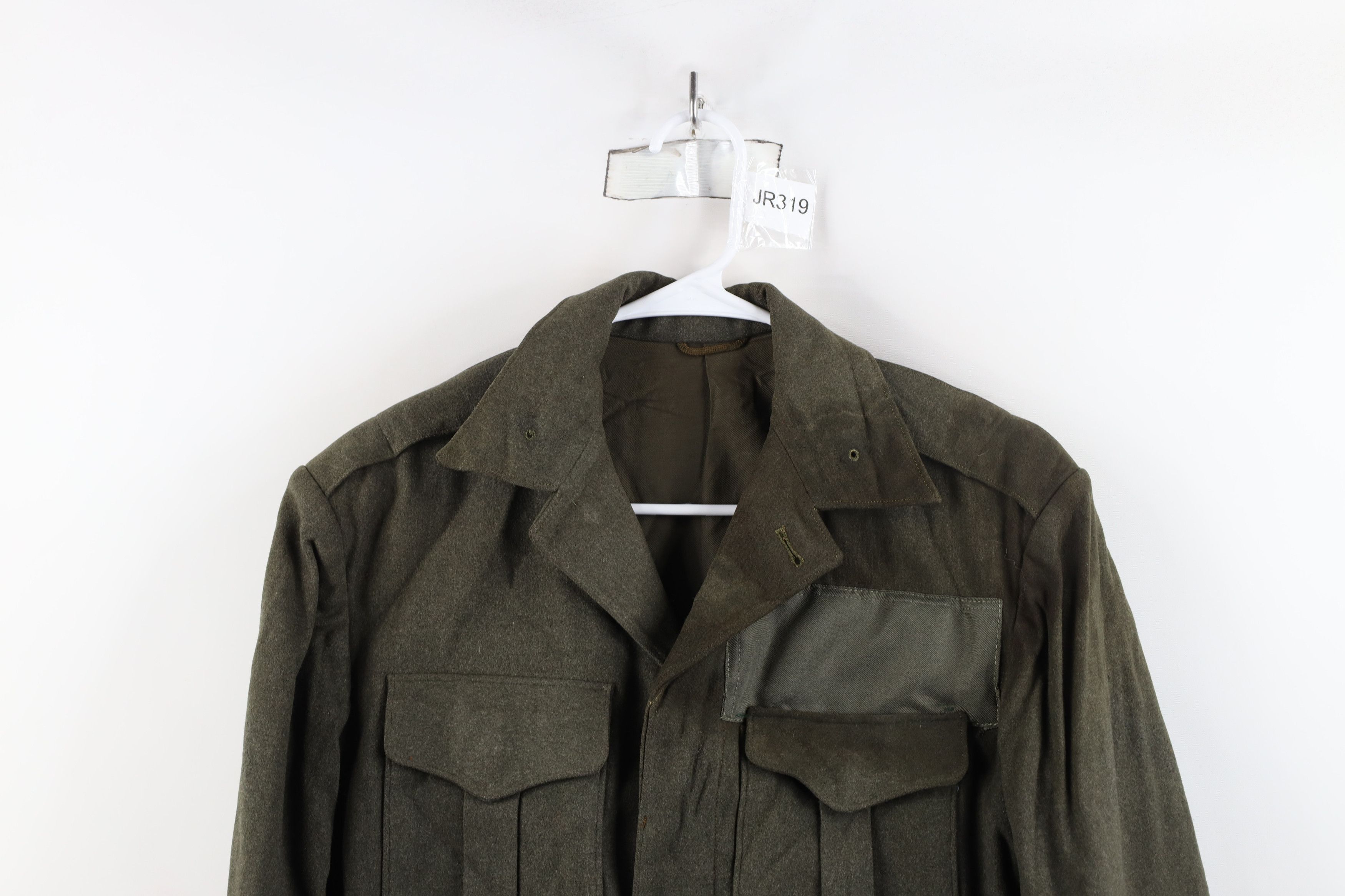 Vintage Vintage 40s World War II Eisenhower Jacket Green USA Size US S / EU 44-46 / 1 - 2 Thumbnail
