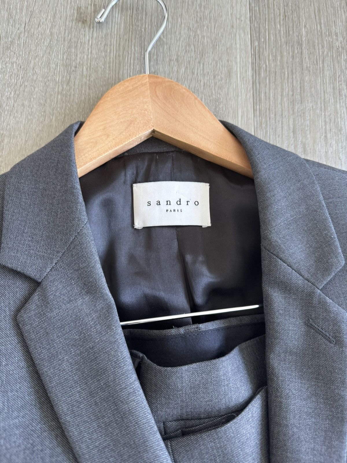 Sandro Sandro suit Grey size 46 Size 46R - 2 Thumbnail