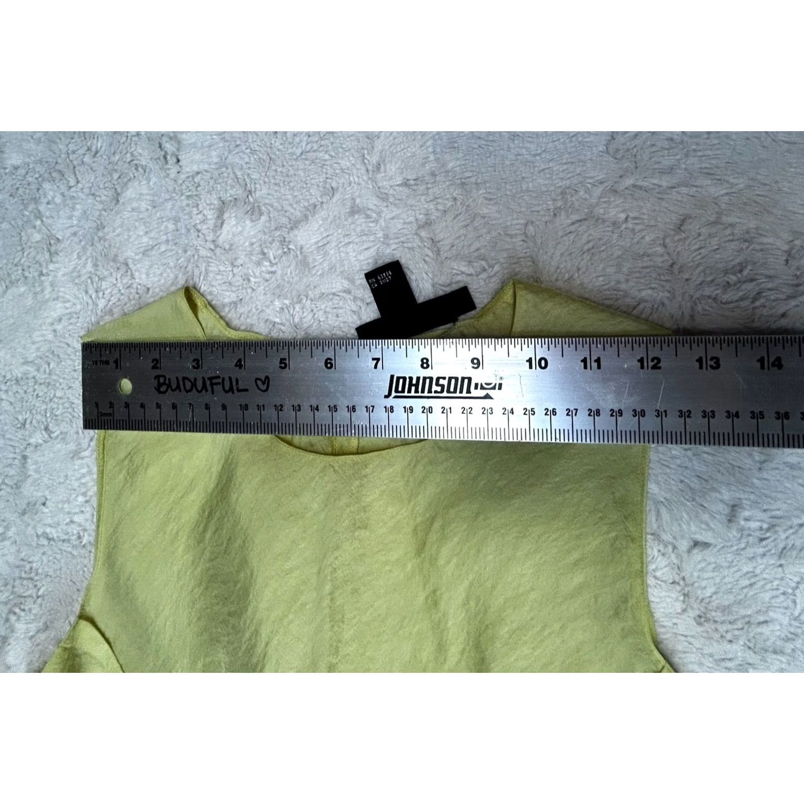 DKNY DKNY Blouse Women's Round Neck Sleeveless Yellow Size 4 Top Keyhole Back Pants Size S / US 4 / IT 40 - 5 Thumbnail
