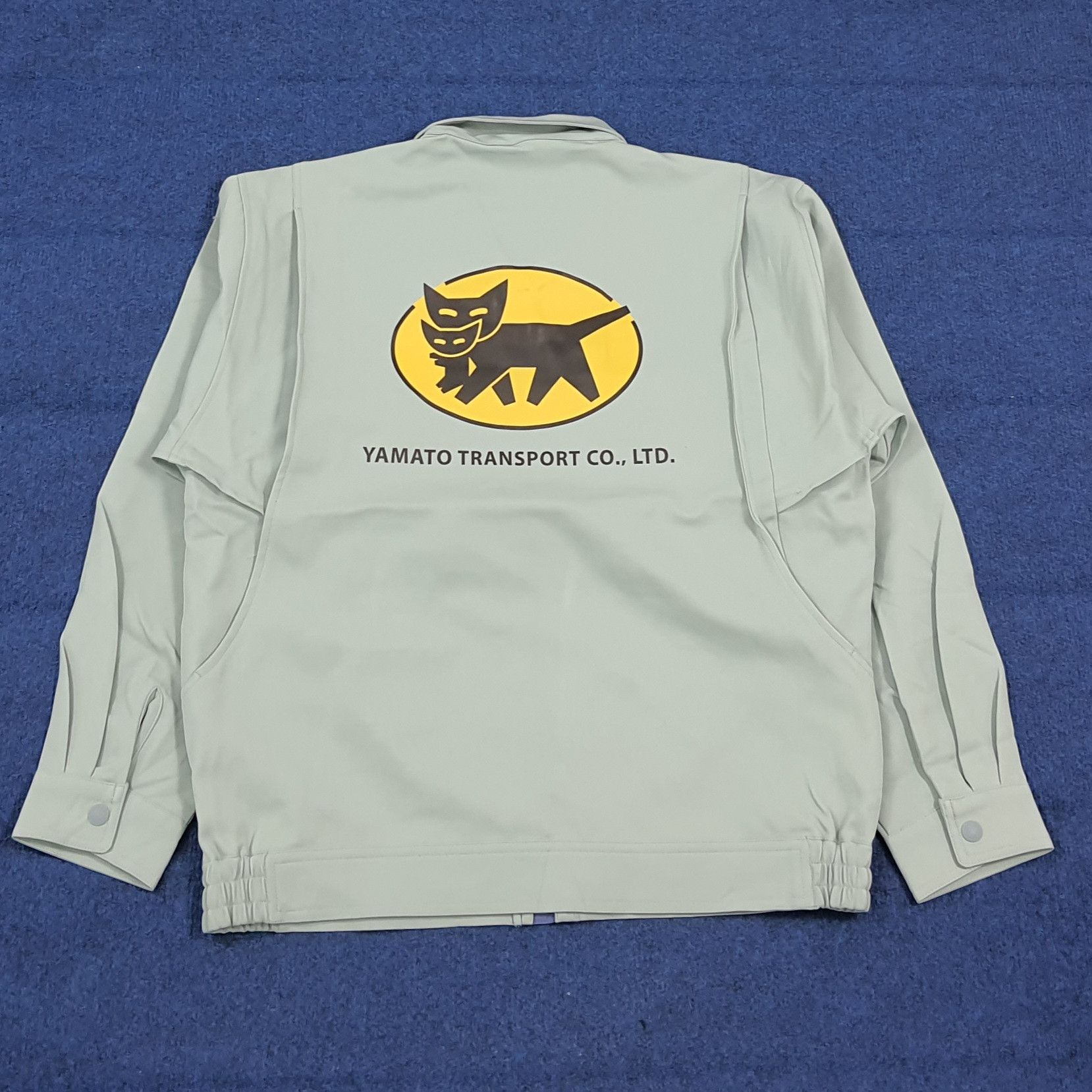 Japanese Brand Vintage Yamato Transport Japan Custom Logo Jacket C290N17 Size US M / EU 48-50 / 2 - 1 Thumbnail