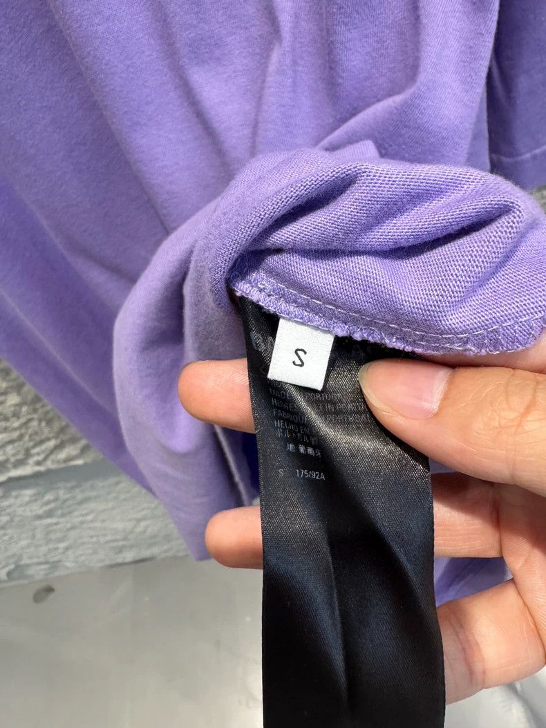 Balenciaga Balenciaga Purple cola embroidered logo short sleeve T-shi Size US S / EU 44-46 / 1 - 3 Thumbnail