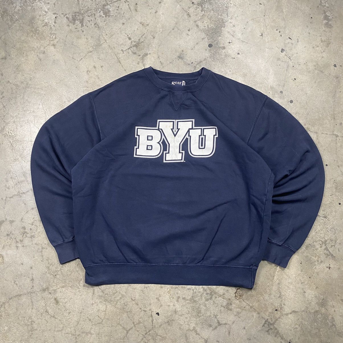Gear for Sports × Vintage y2k Brigham Young University BYU Crewneck Size US XL / EU 56 / 4 - 1 Thumbnail