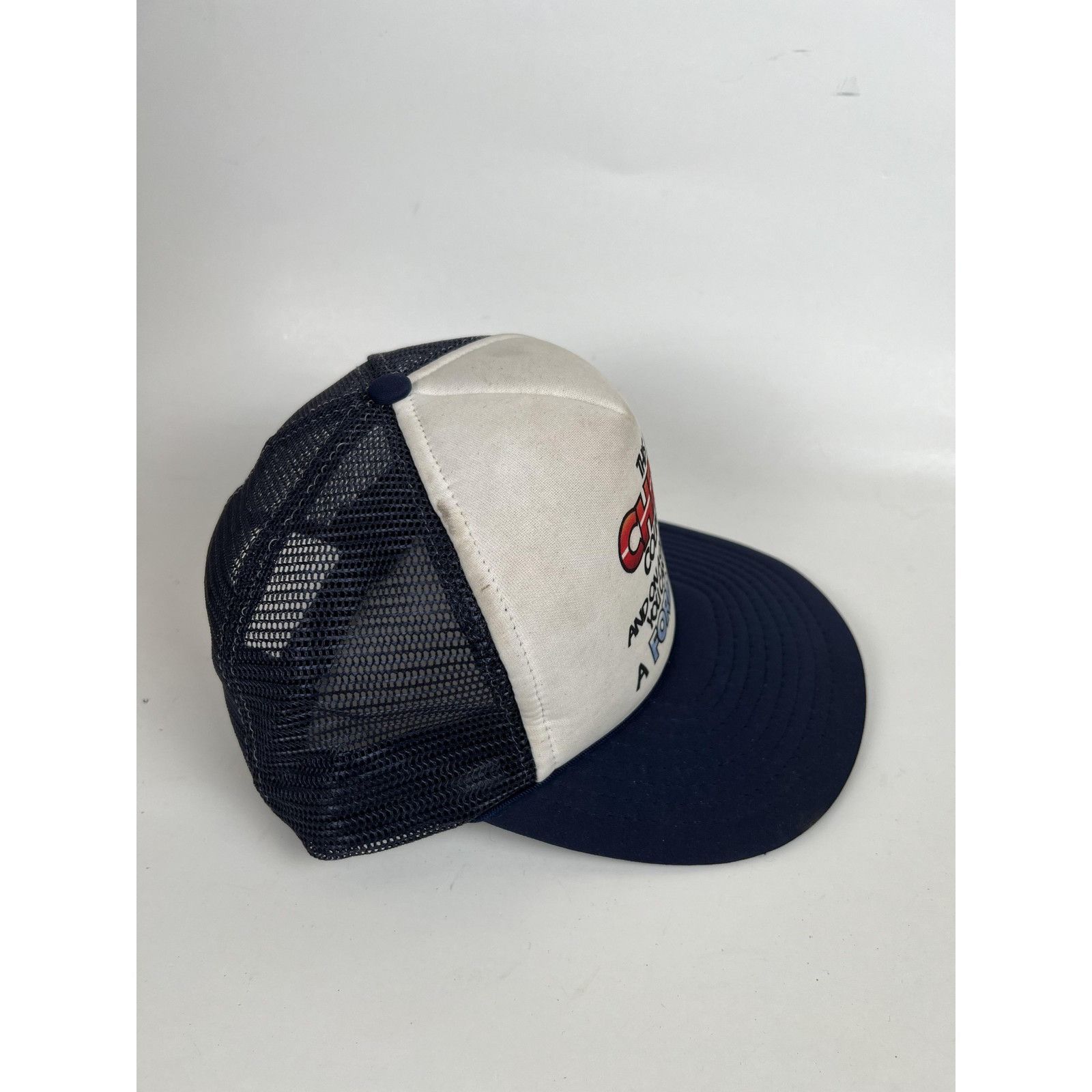 Other Vintage Chevy Trucker Snap Back Hat Cap"This is Chevy Countr Size ONE SIZE - 6 Thumbnail